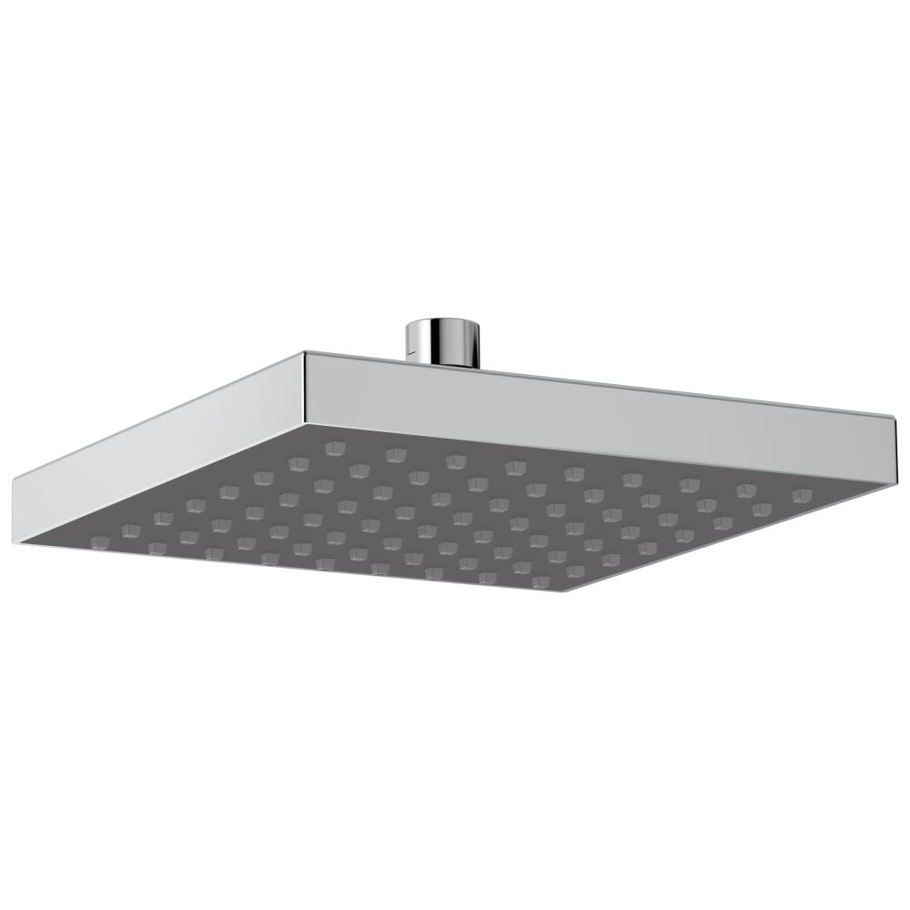 Chrome Square 8" Wall Mounted Rain Shower Head