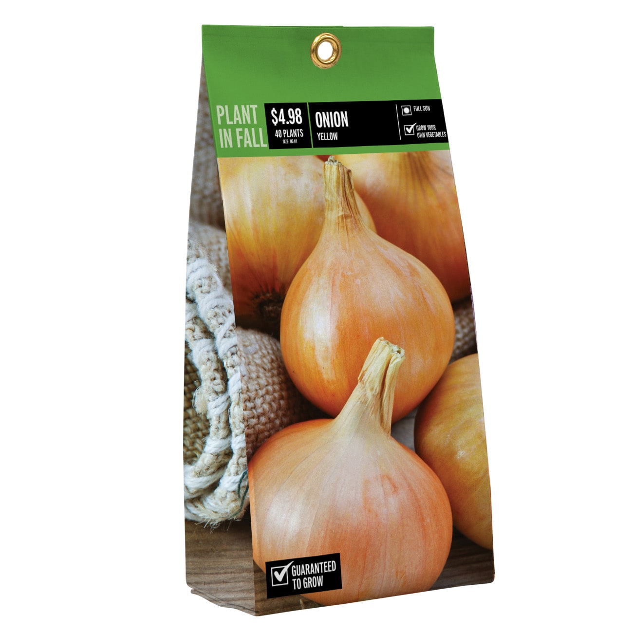  NURSERY ONION SETS YELLOW PEG PBS