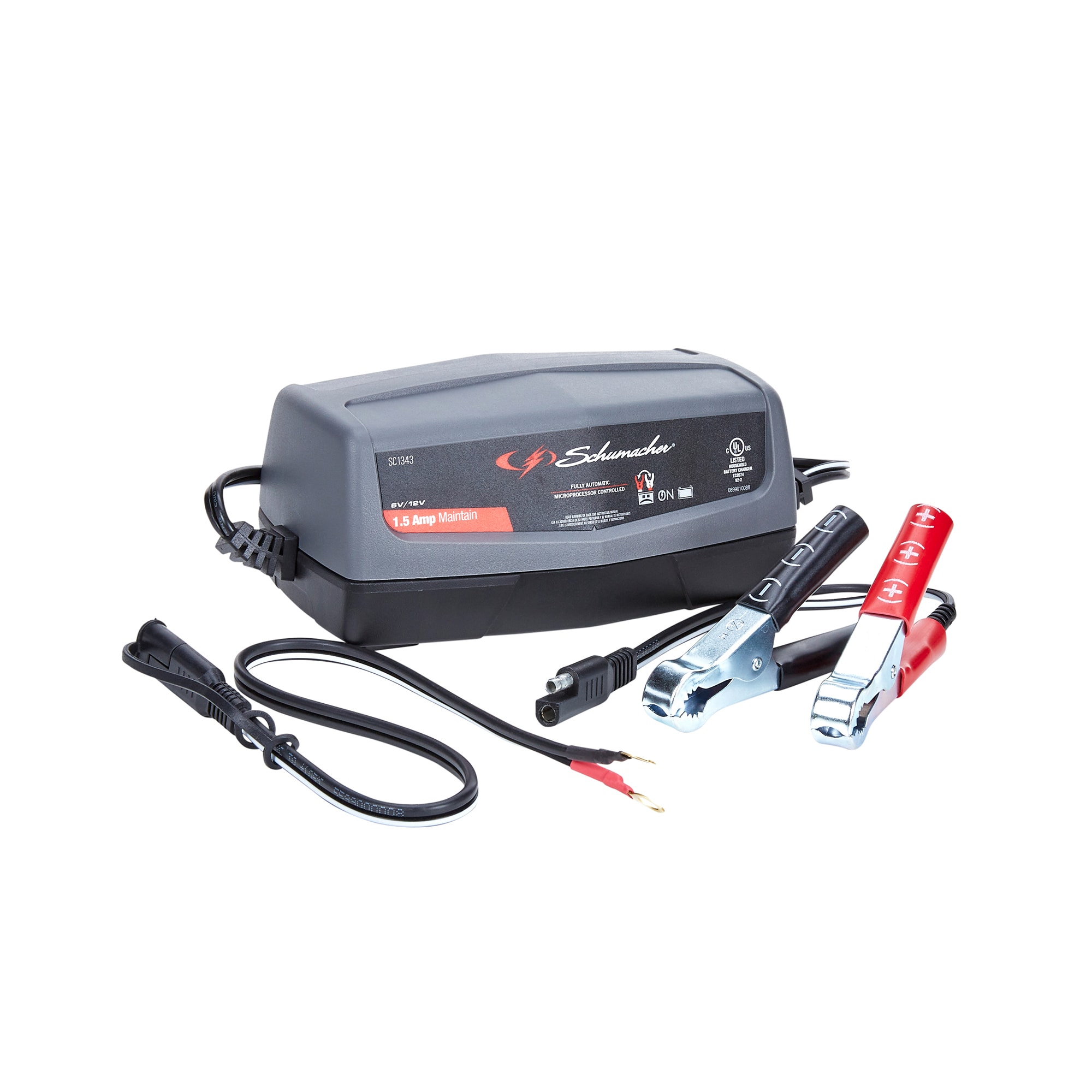 Schumacher 15/3 Amp Battery Charger/Maintainer, 1 ct