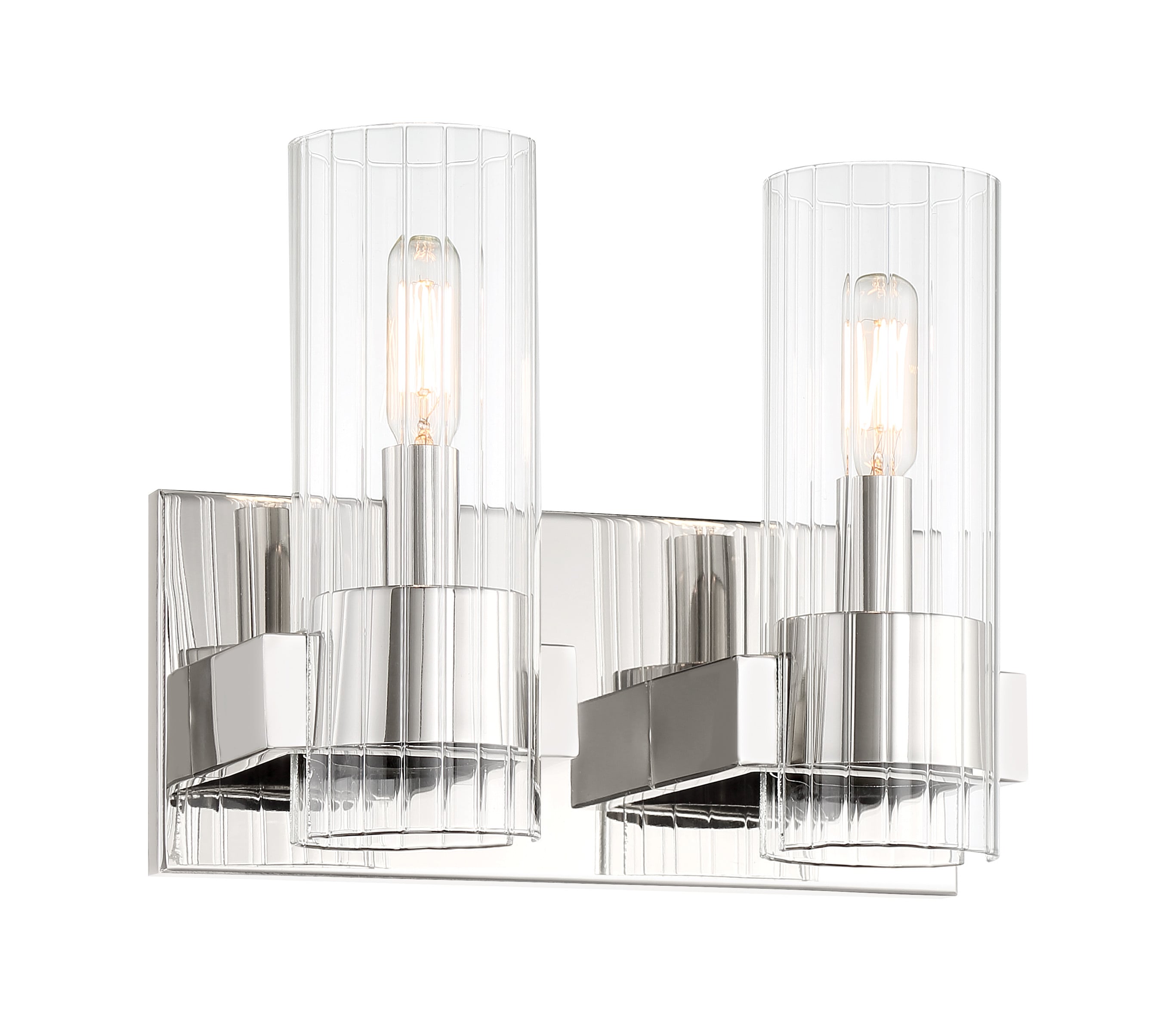 Minka Lavery 5892-77 Vernon Place 11.5-in 2 -Light Polished Chrome Modern/contemporary Vanity light