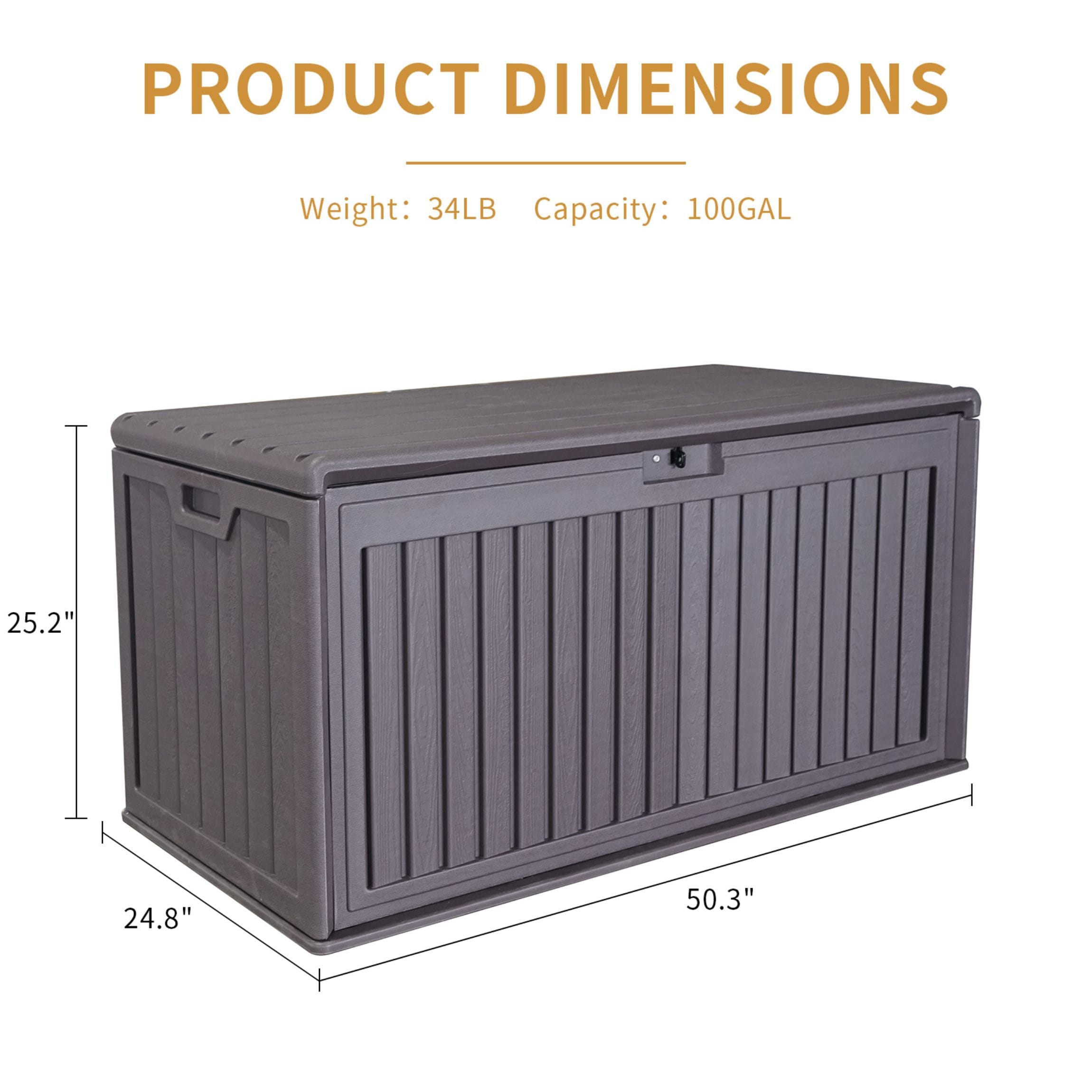 Poinic QURDS-1295S56 Small-Outdoor-Storage - View #2