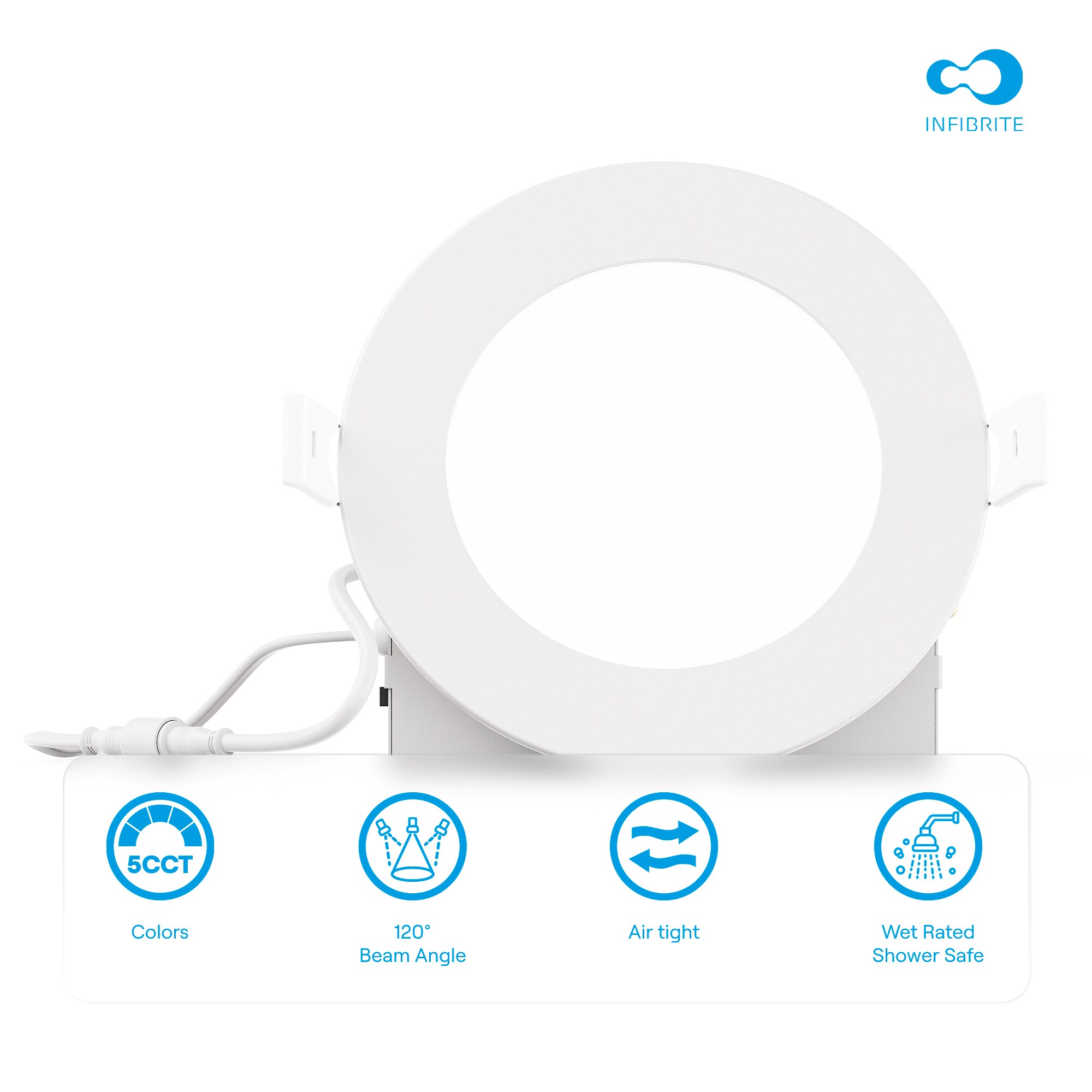 Infibrite IB-001-8-9W-HL-6PK Led-Retrofit-Downlight - View #6