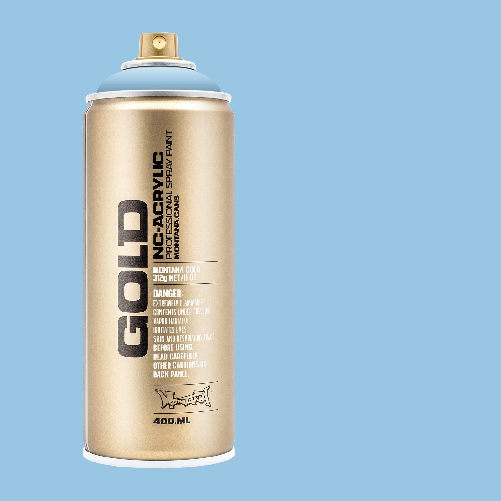 Montana Cans MXG-CL5210 GOLD Matte Denim Spray paint ( NET WT. 11-oz )