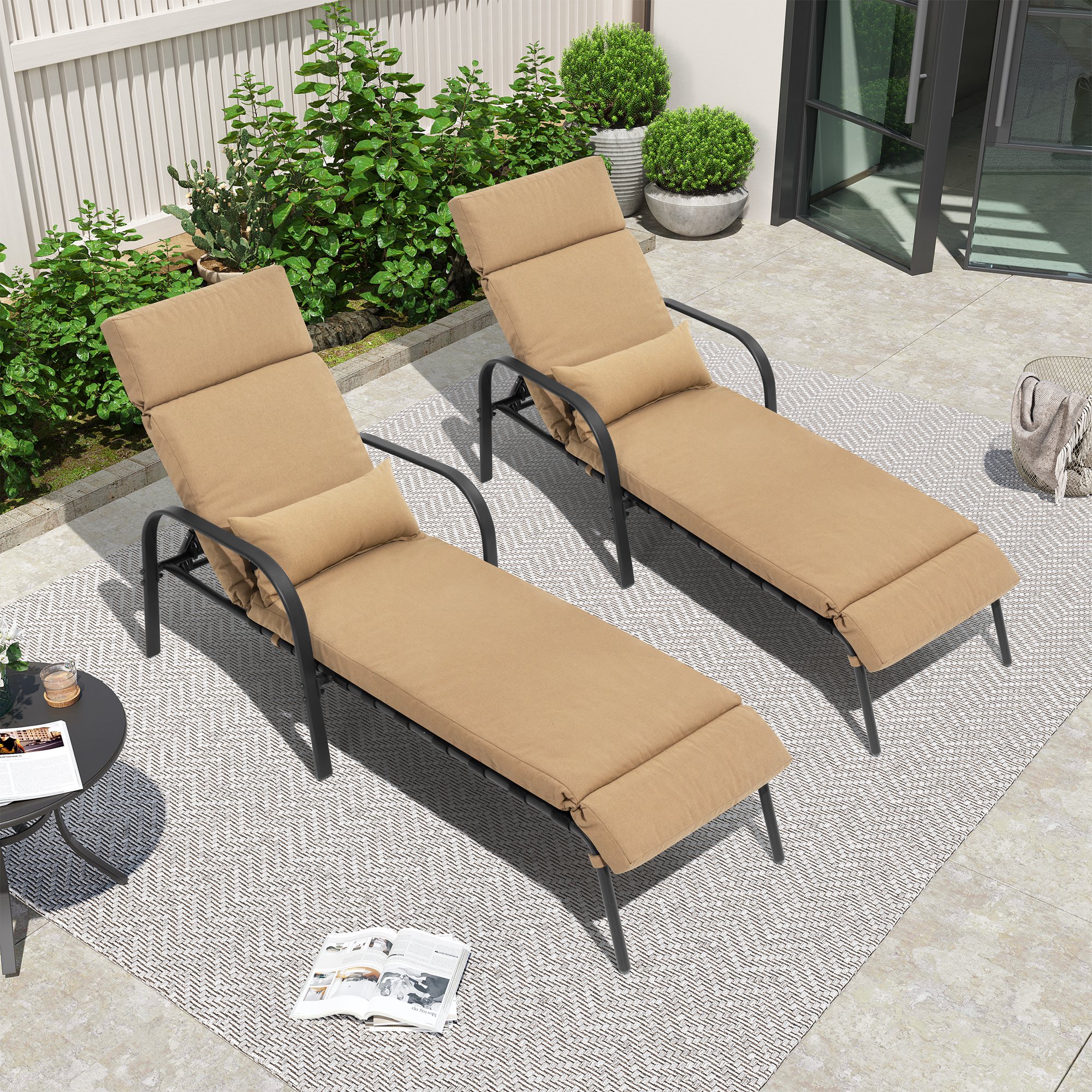 Crestlive Products CL-LG015TAN-2 Patio-Chairs - View #8