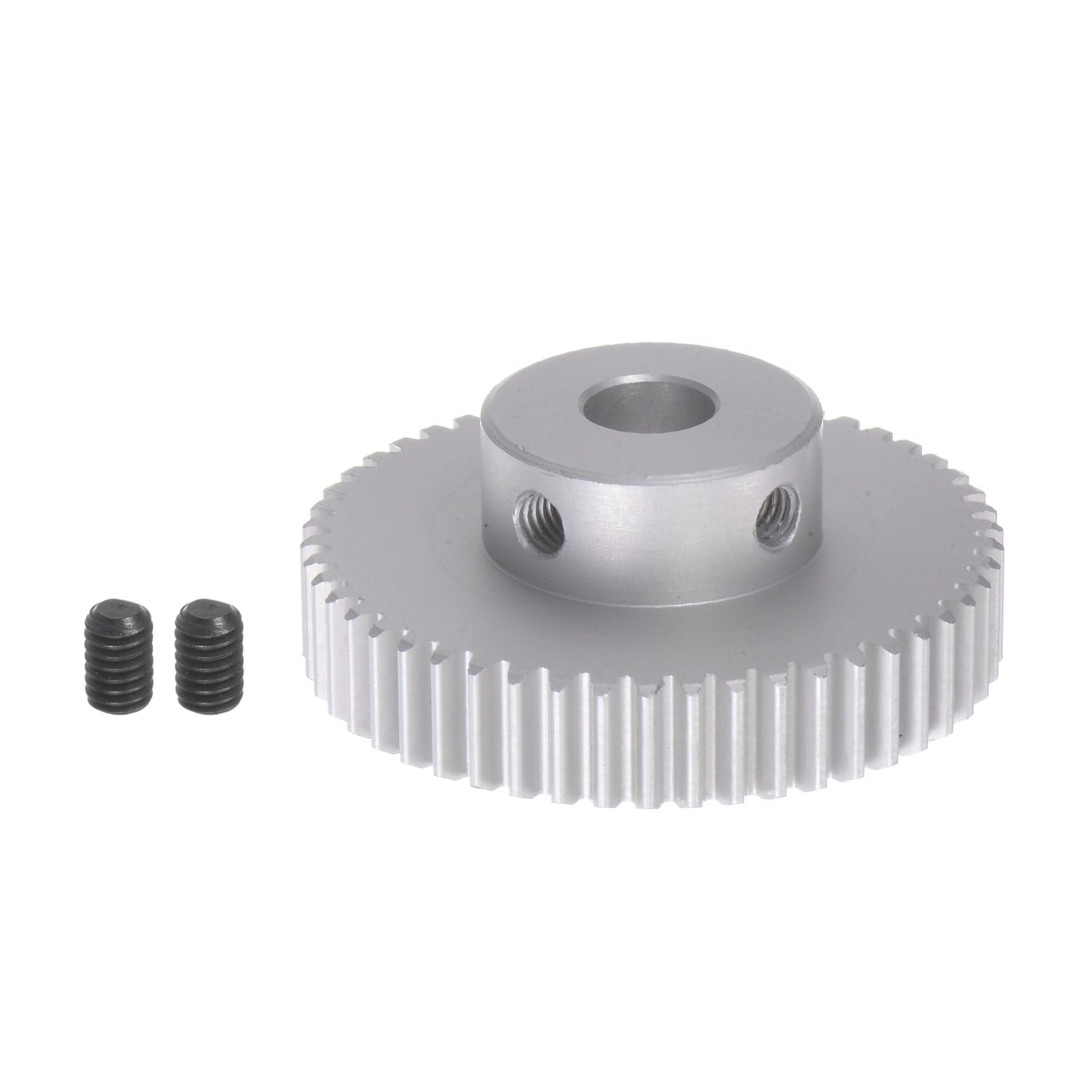 Harfington Step Spur Gear 6mm Bore Gear 50T Mod 1 Aluminum Alloy Motor Gear for RC Car Replacement Parts Accessories Electric Grinder Gearbox Reduction Gear Reducer #S26061200UX3157