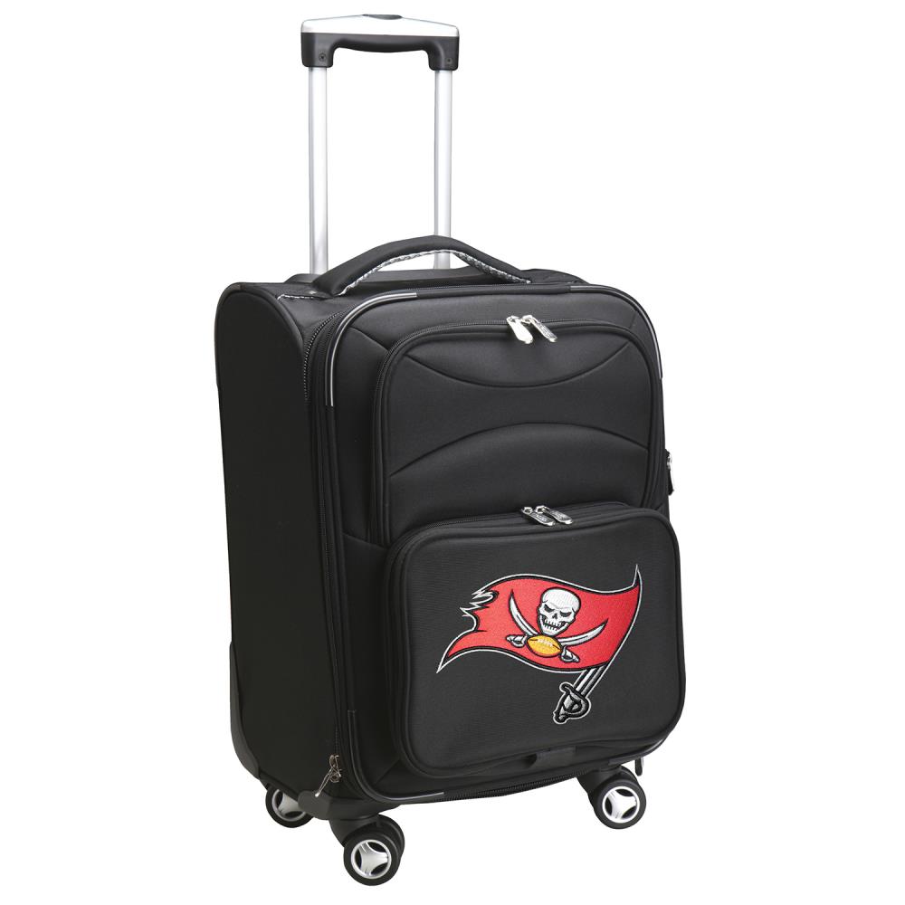 Mojo Licensing NFTBL202 NFL Tampa Bay Buccaneers 21.5 x 12 x 14 Black Ballistic Nylon Softshell Carry-on Bag (1-Bag)