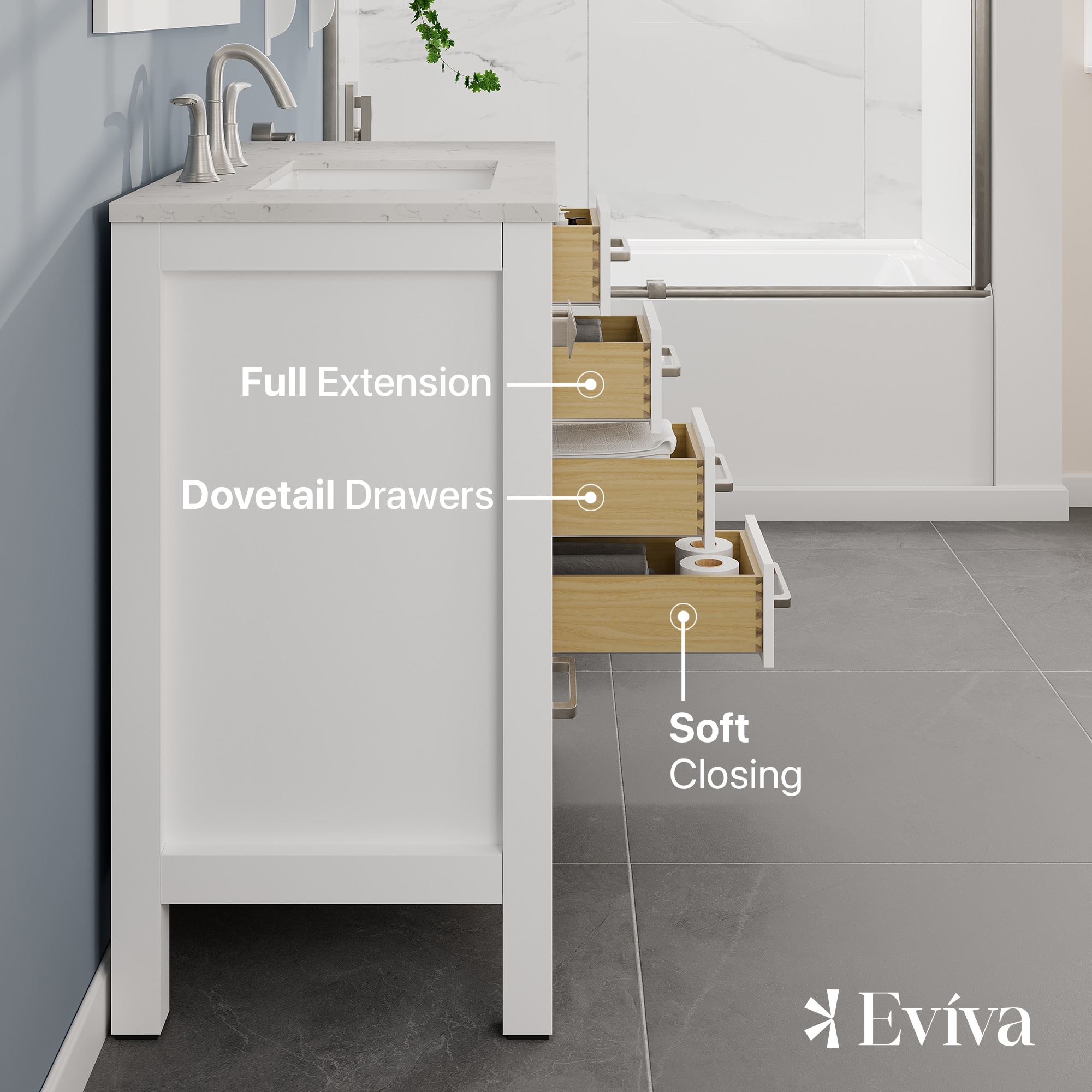 Eviva EVVN412-36WH-Q Bath-Vanity-Combo - View #5