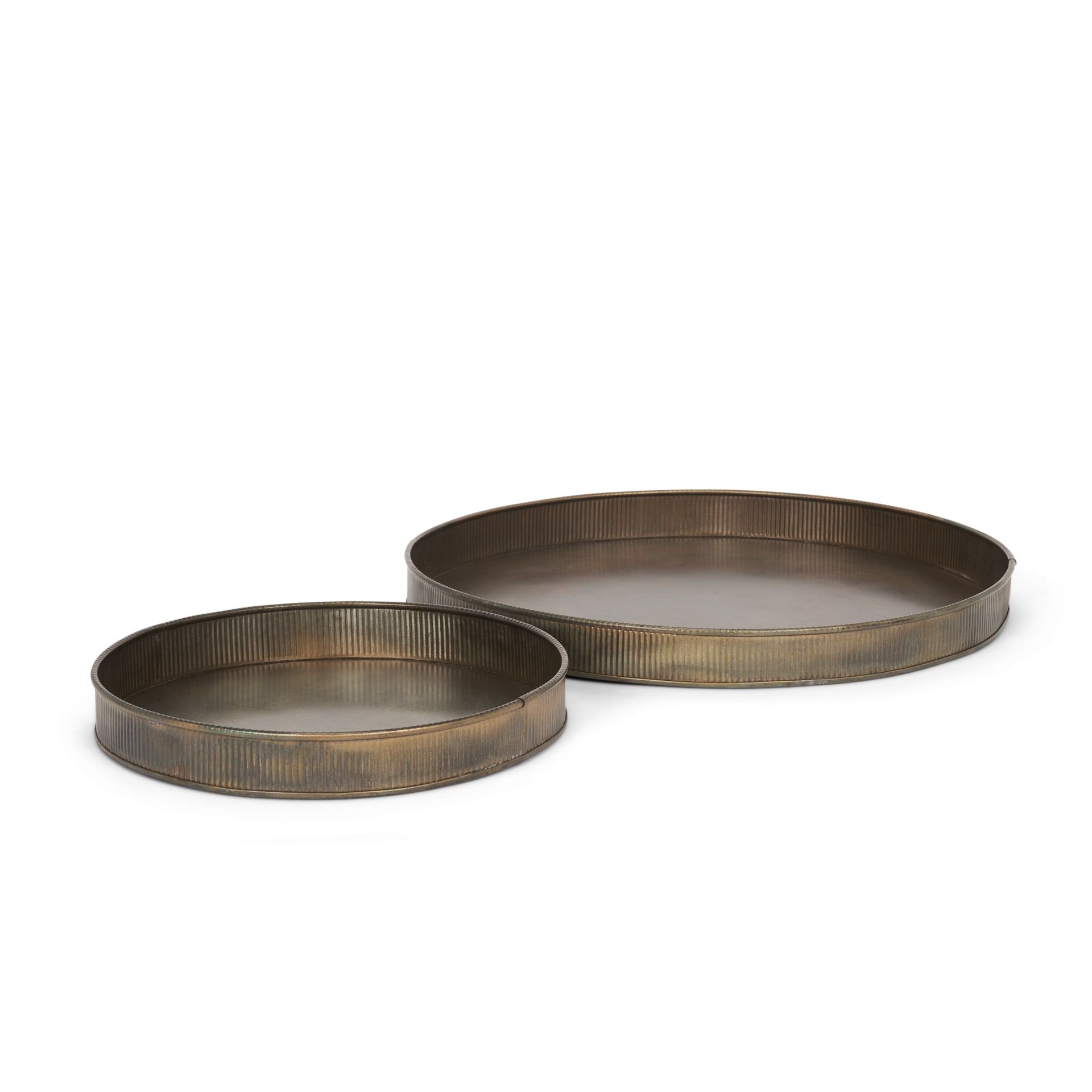 Mercana 70517 Yellow Metal Farmhouse Decorative tray