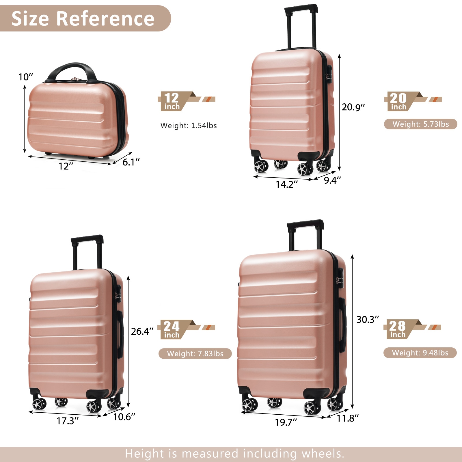 Bybafun YD9600083 Luggage-And-Luggage-Sets - View #4