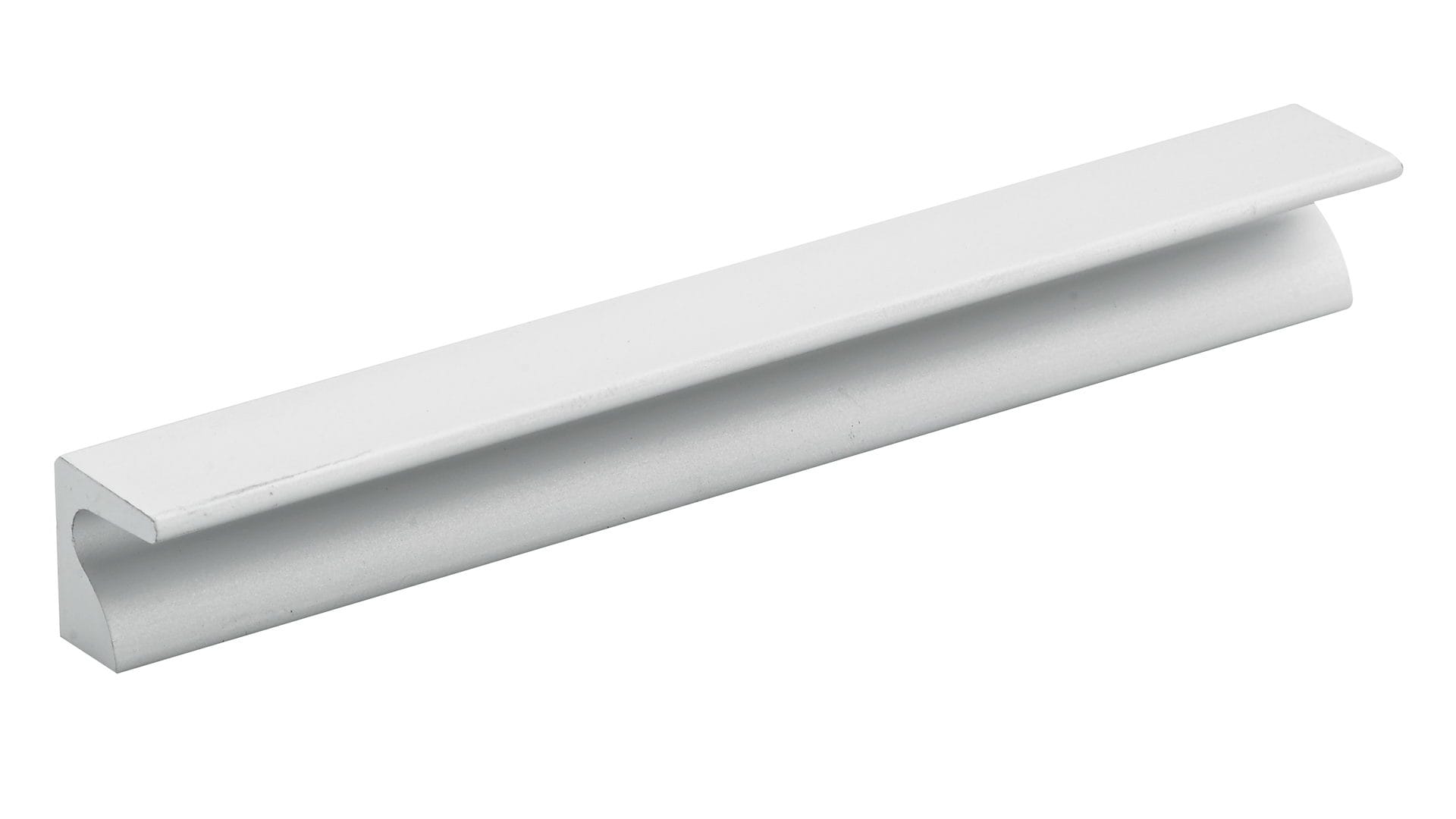 Richelieu BP46049610 Vigevano 3-3/4-in , 96mm Center to Center Aluminum Rectangular Finger Drawer Pulls