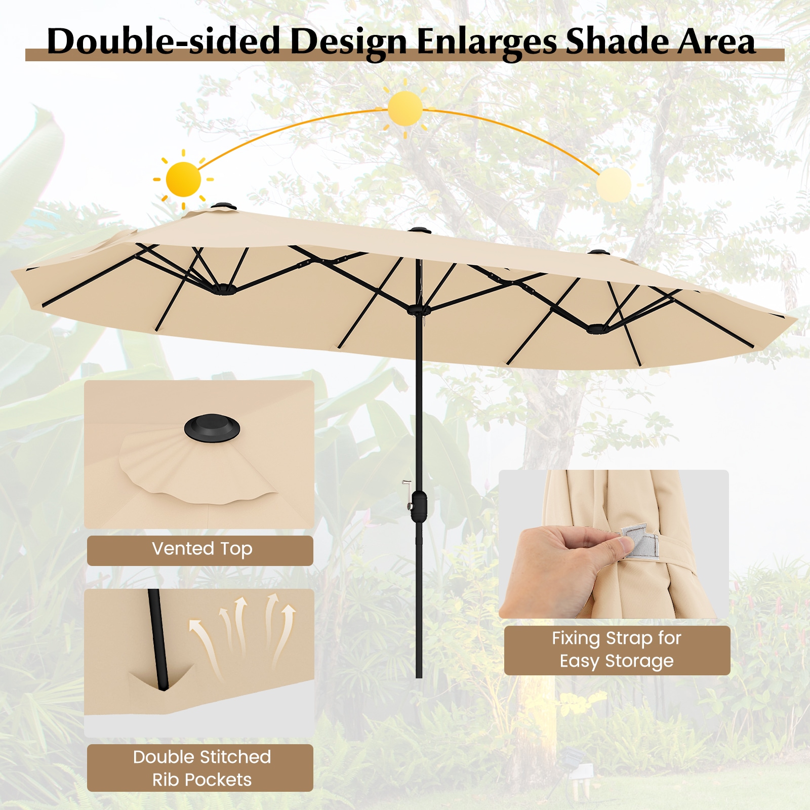 LIVIZA TDJ11519BE Umbrellas-2 - View #3