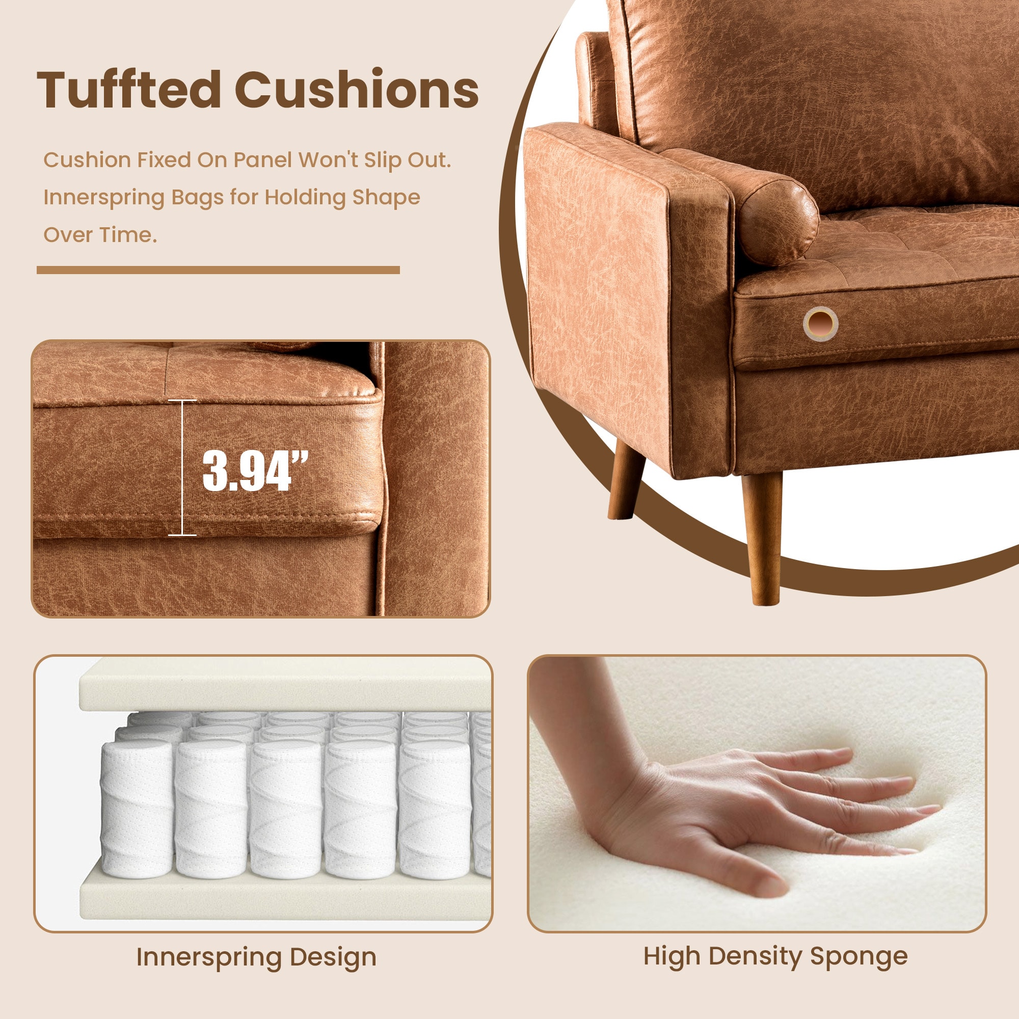 ALTRIGUS 6L-YSL100-AL Sofas-Loveseats - View #7