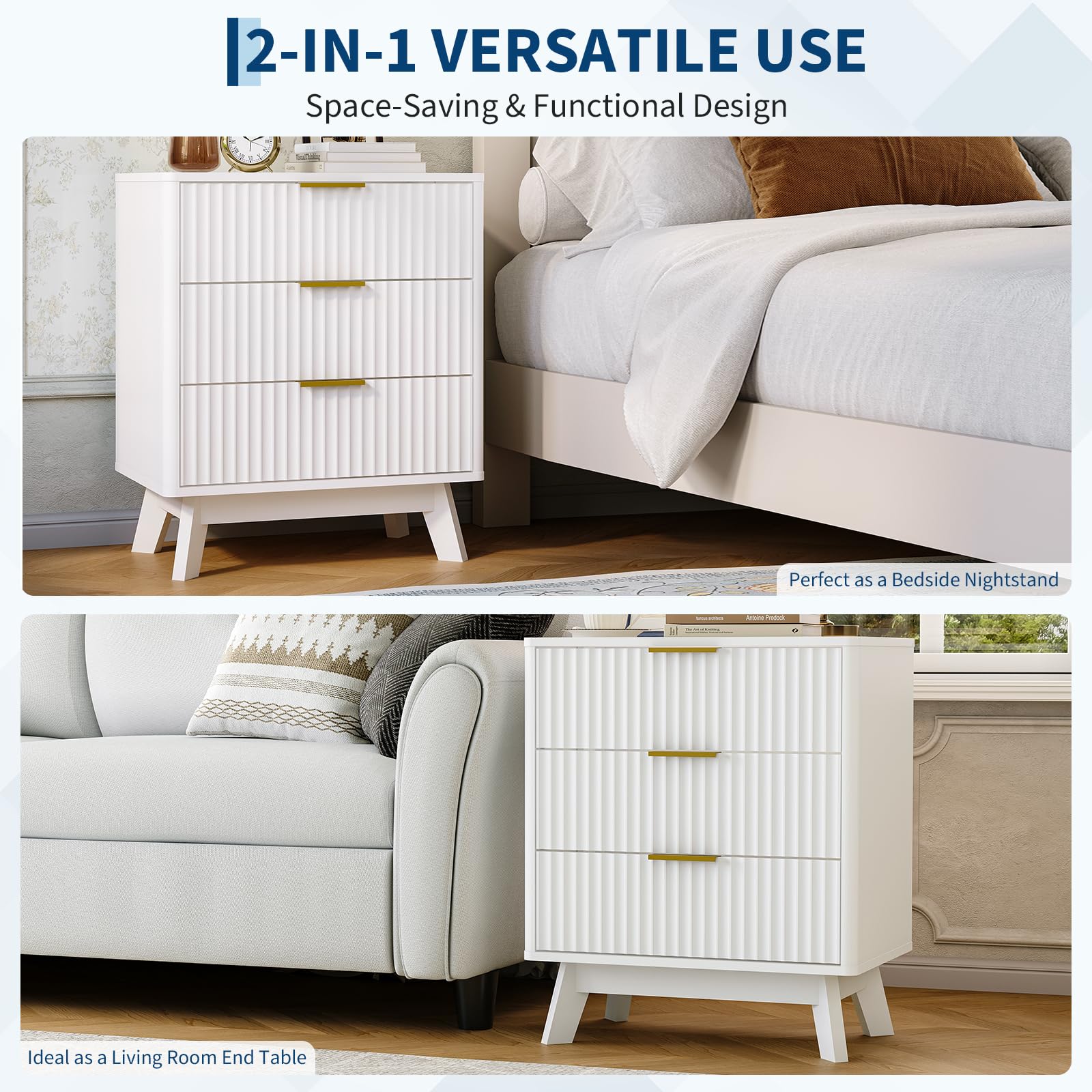 Garvee CK0-LSQ4-PN nightstands - View #4