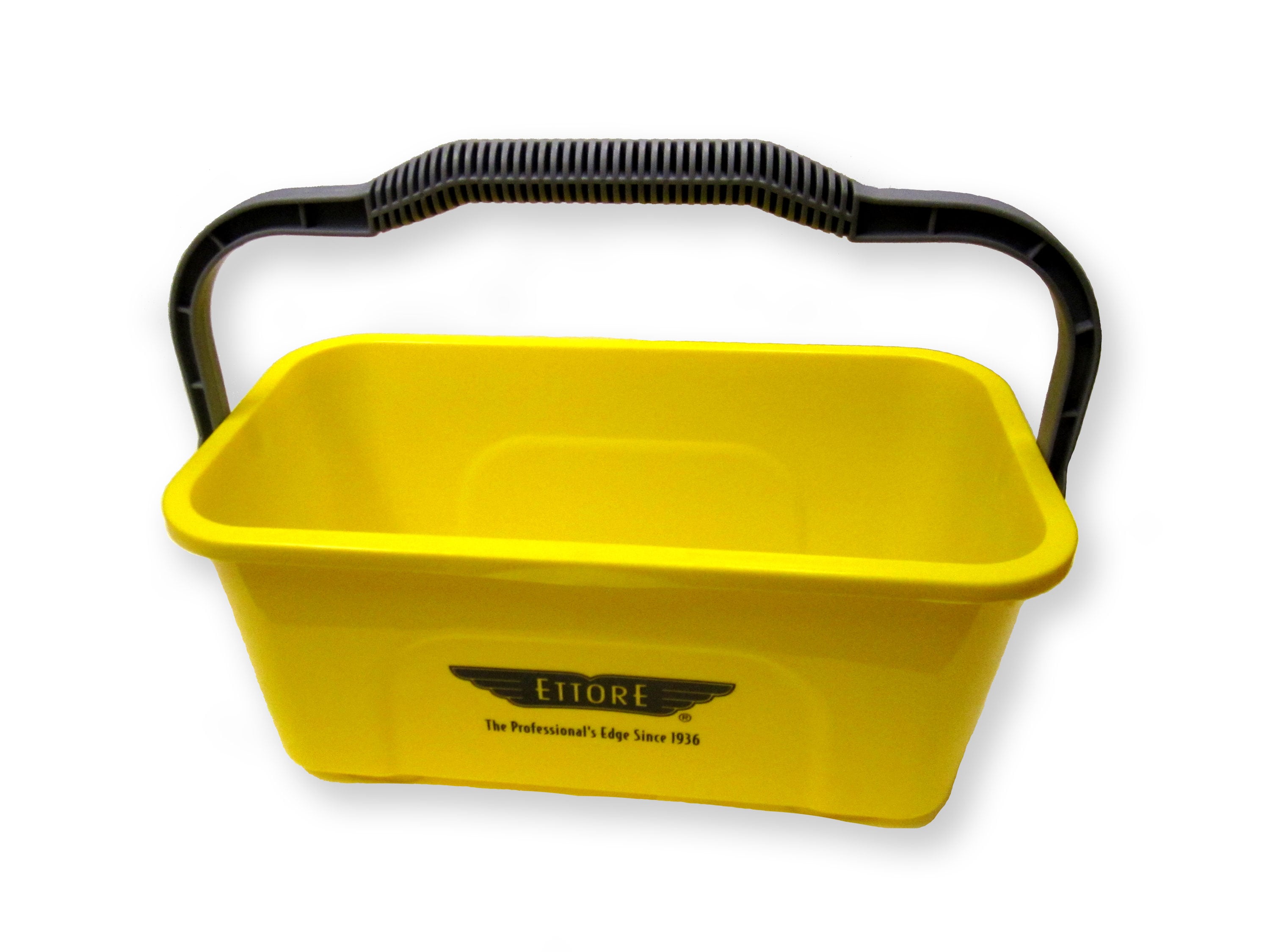 5 Gallon Bucket,Plastic,Yellow 3 Pack