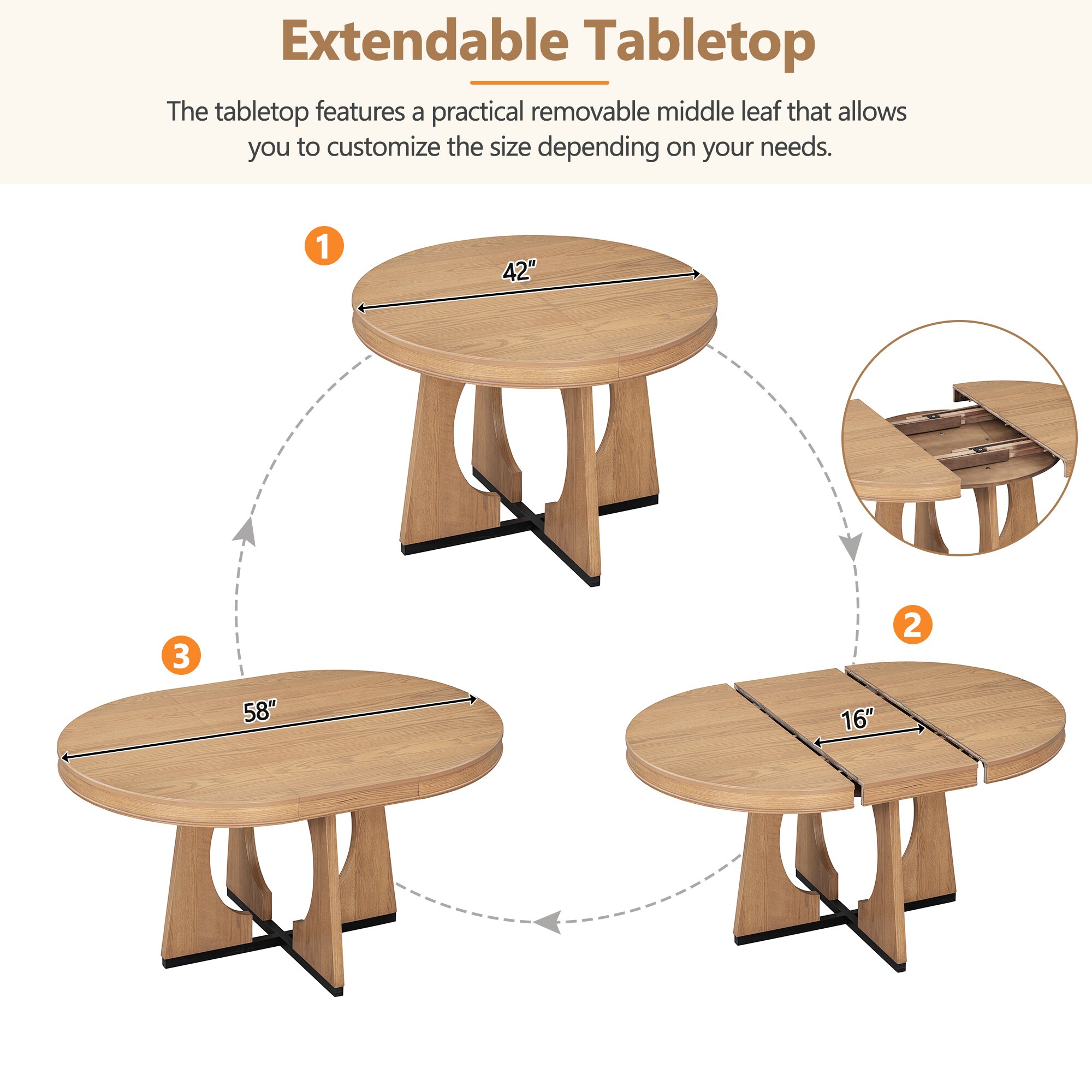 SINOFURN SYA330120GY Dining-Sets - View #14