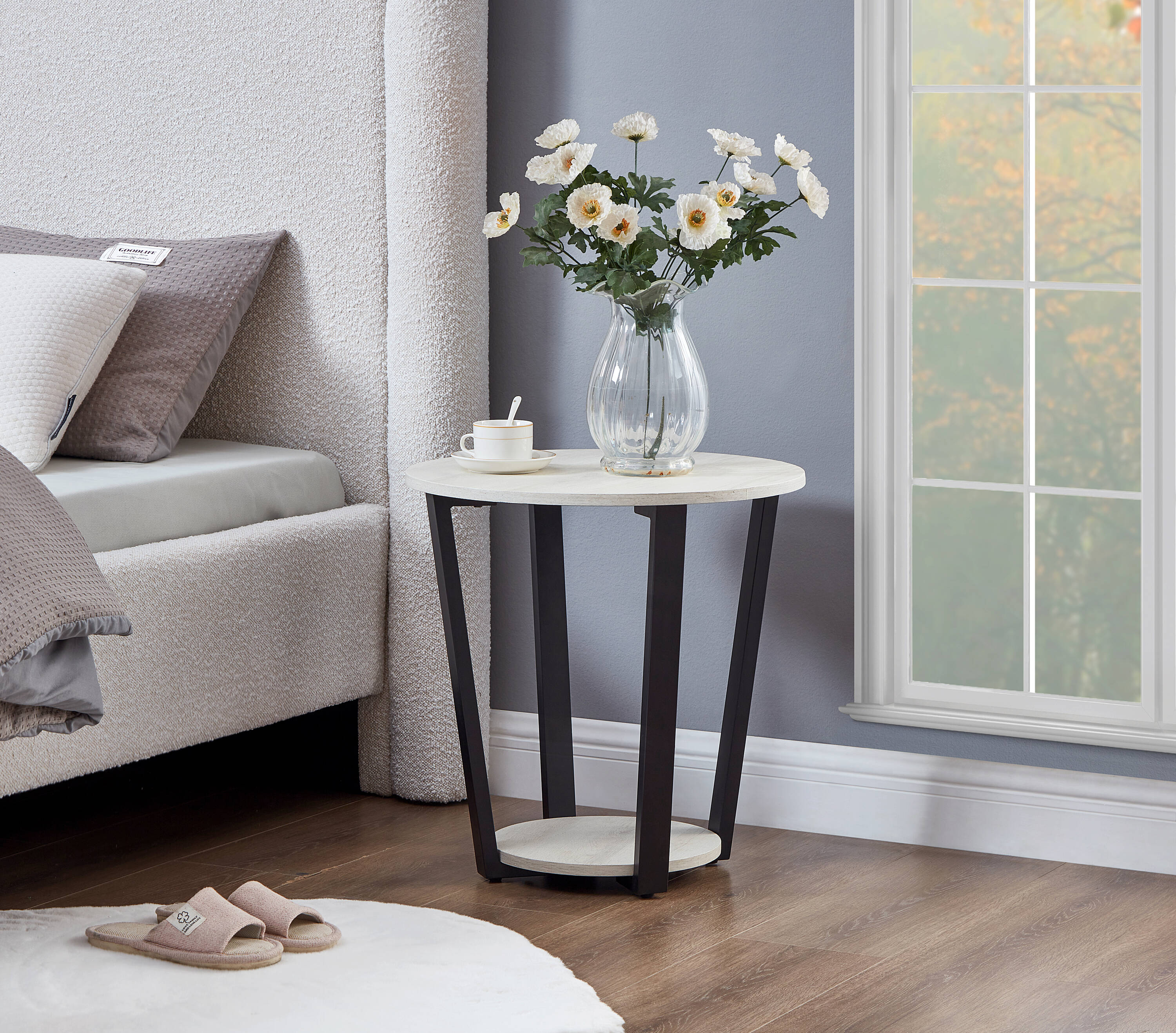 Roundhill Furniture OE3322WK End-Tables - View #4