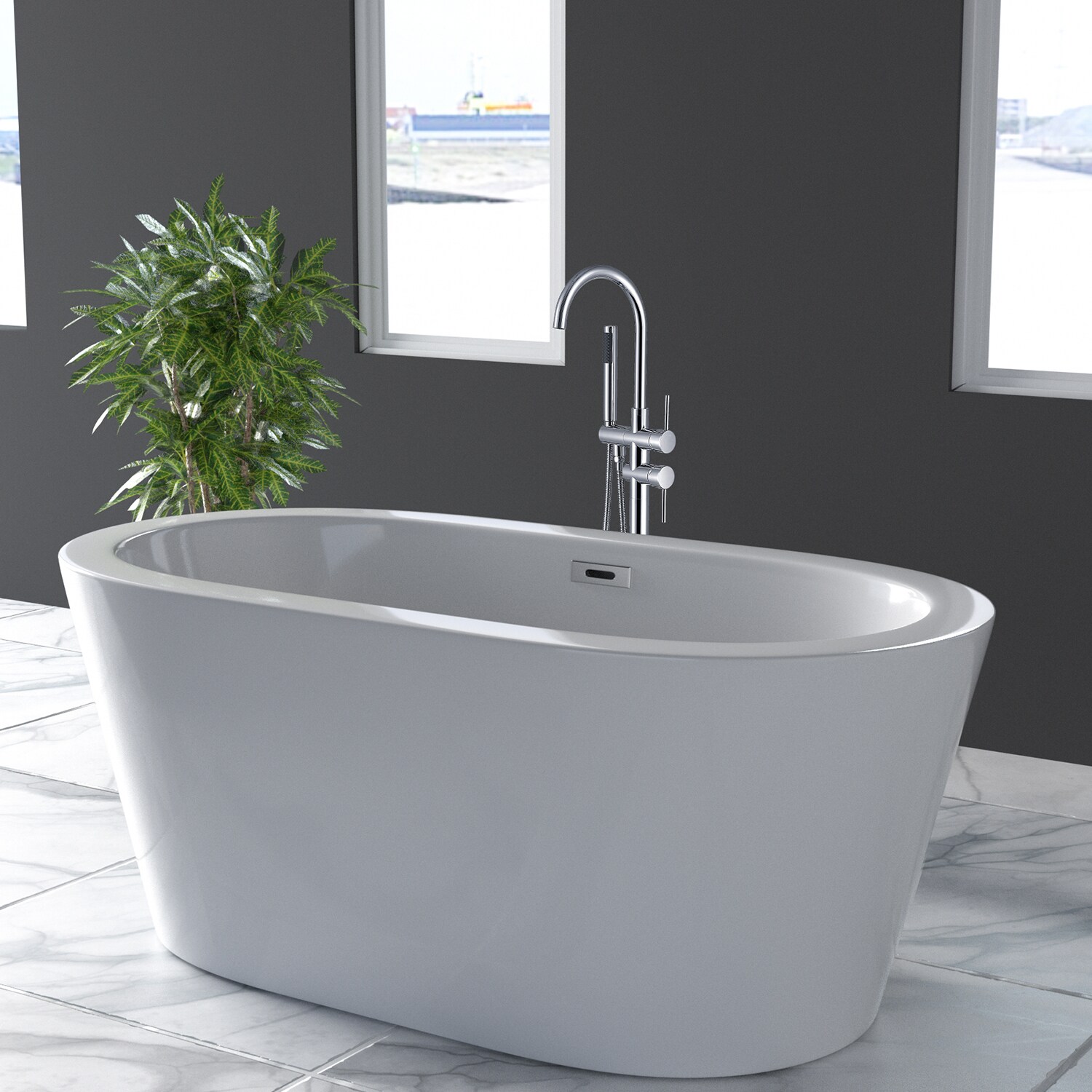 Maincraft HHK212CH Roman-Tub-Faucets - View #4