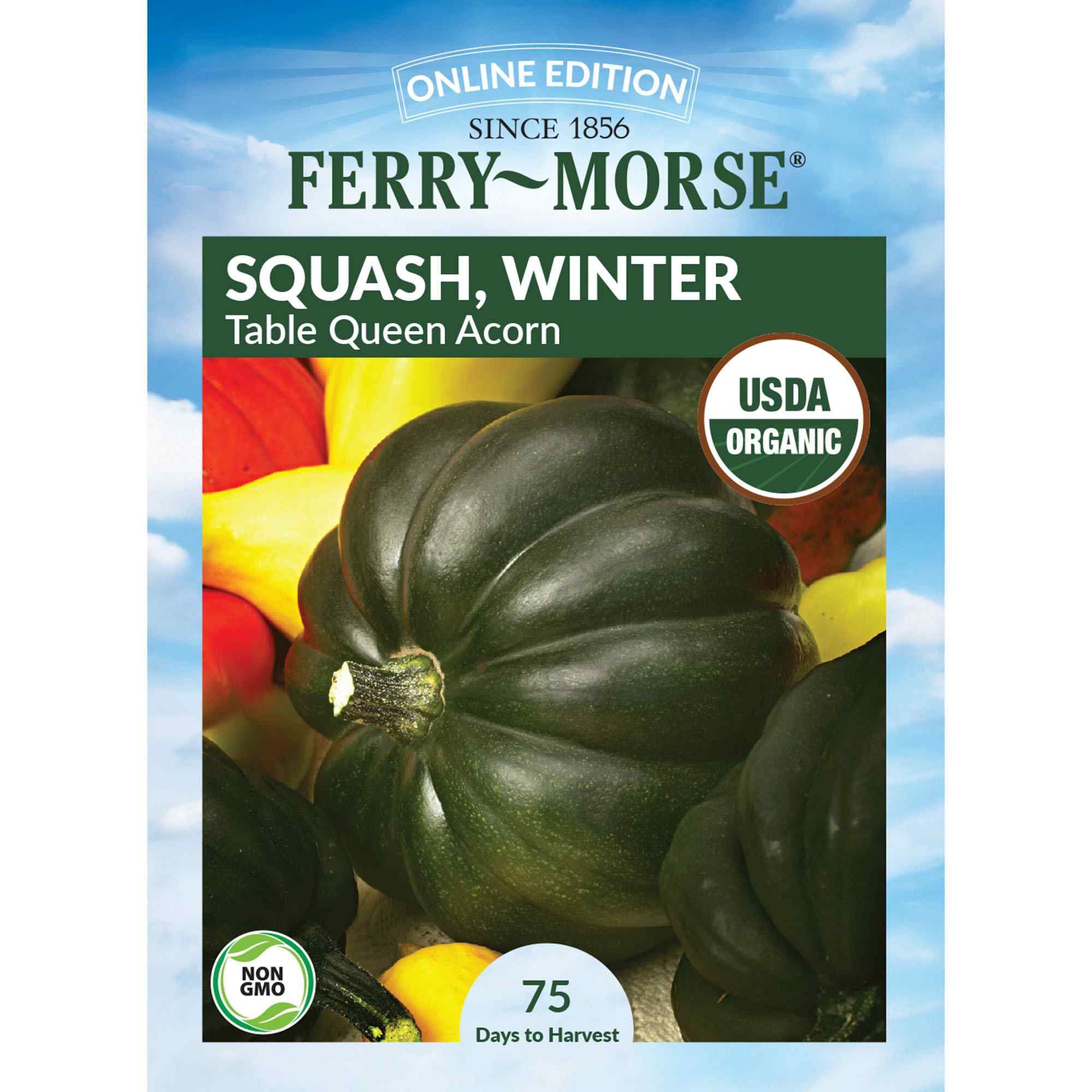 Ferry-Morse LC25.0797 Organic Squash Seeds 5.3 Gram(s)