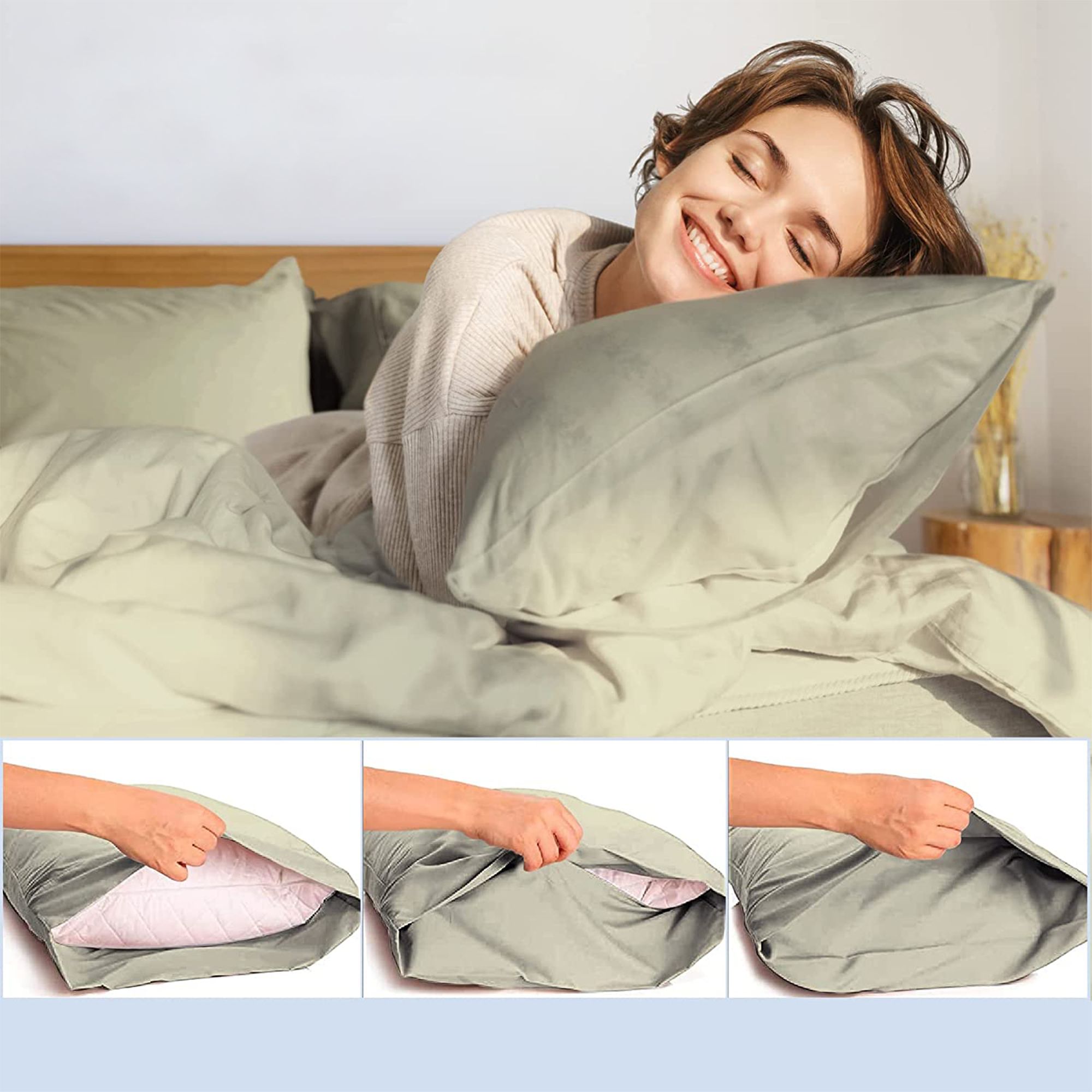 LuxClub B09F72K22Q Sheet-Sets - View #2