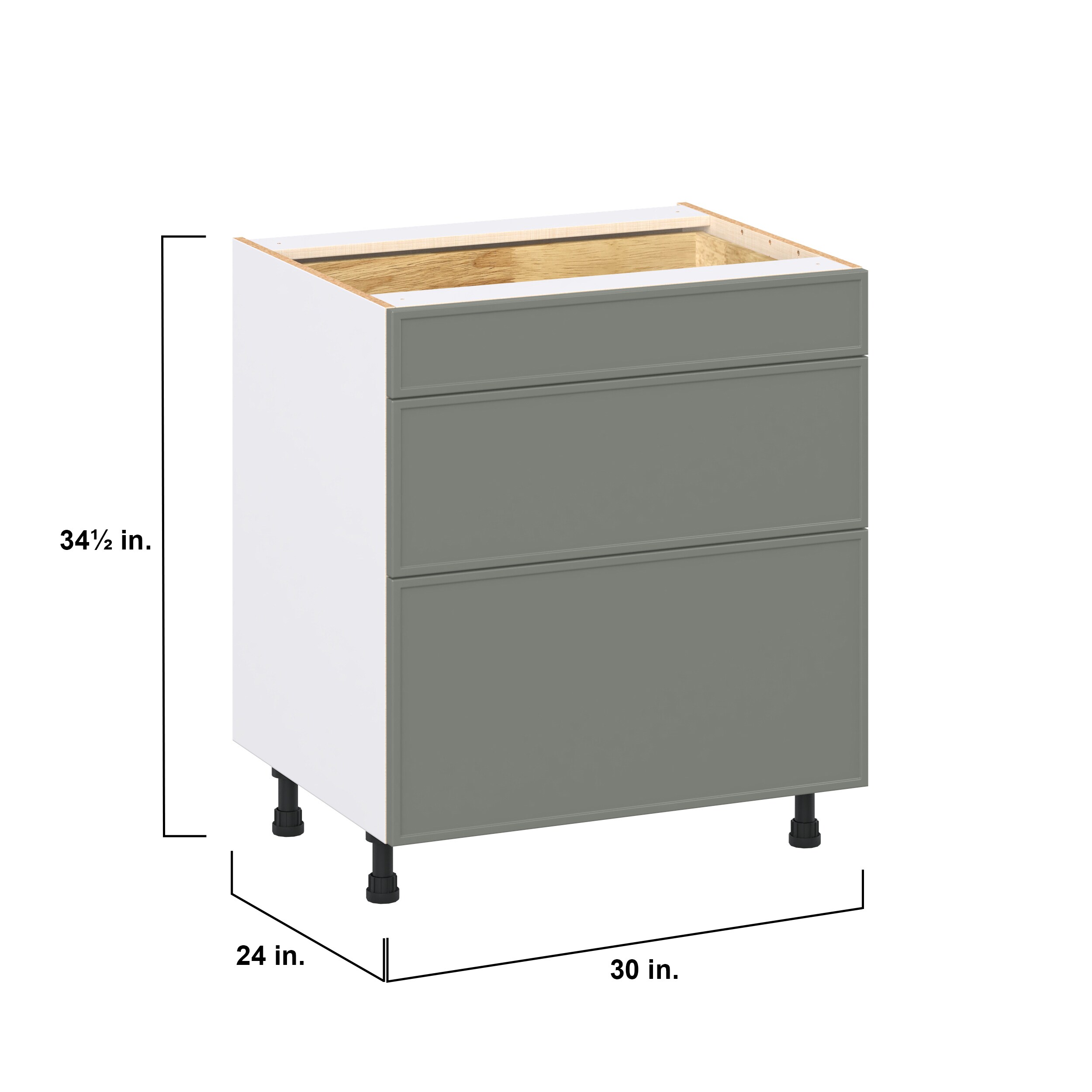 Hugo&Borg DSB3D30WD-CO Cabinets-Kitchen - View #4