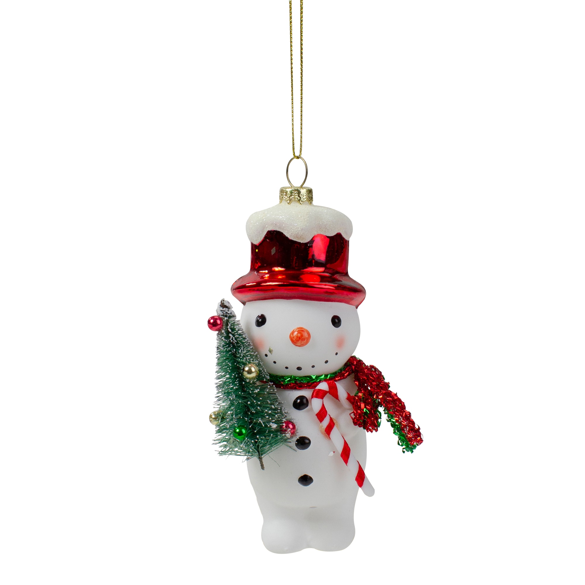 Northlight White Snowman Indoor Ornament in the Christmas ...