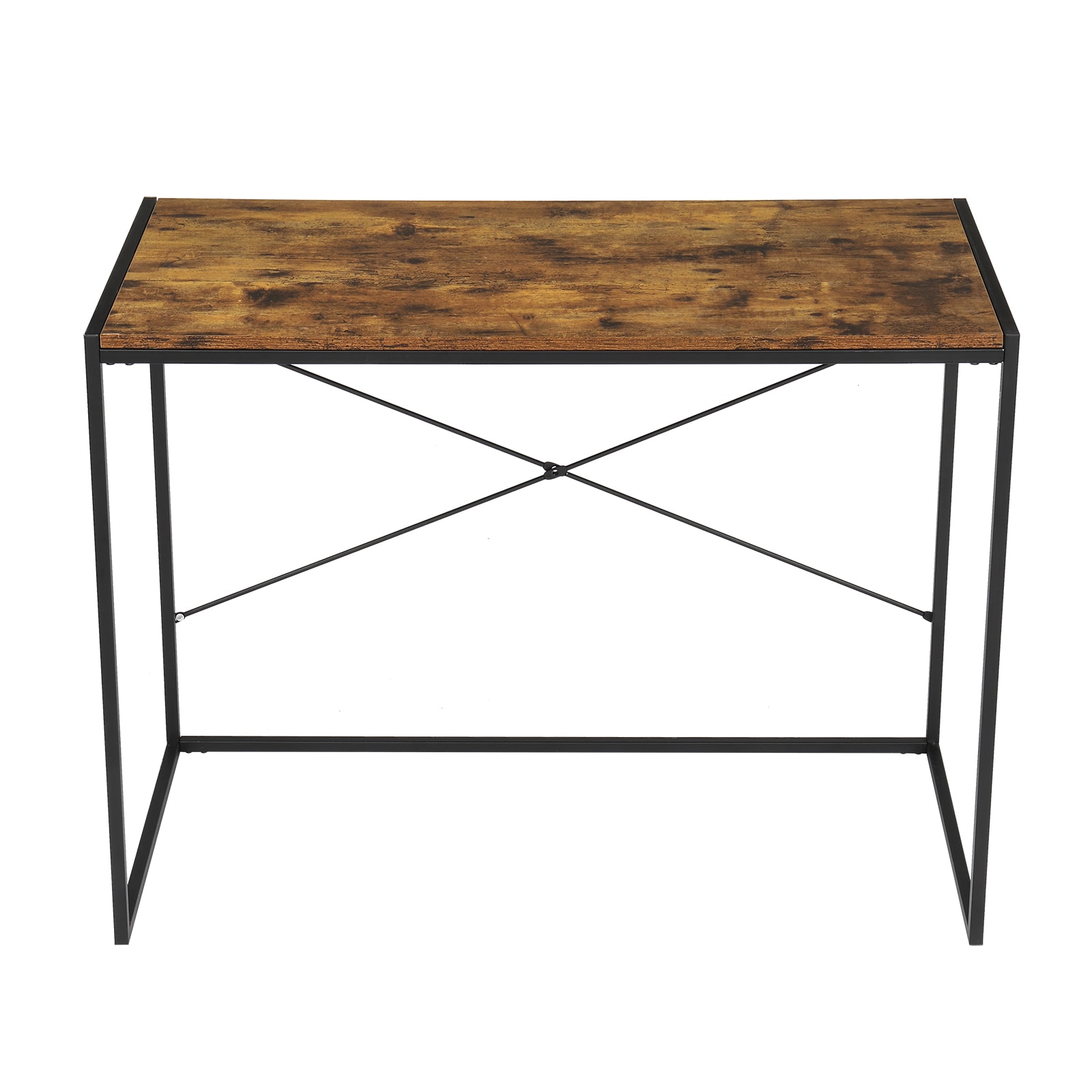 Winado 109066347149 Computer Desk 39.37-in Brown Modern/Contemporary Computer Desk