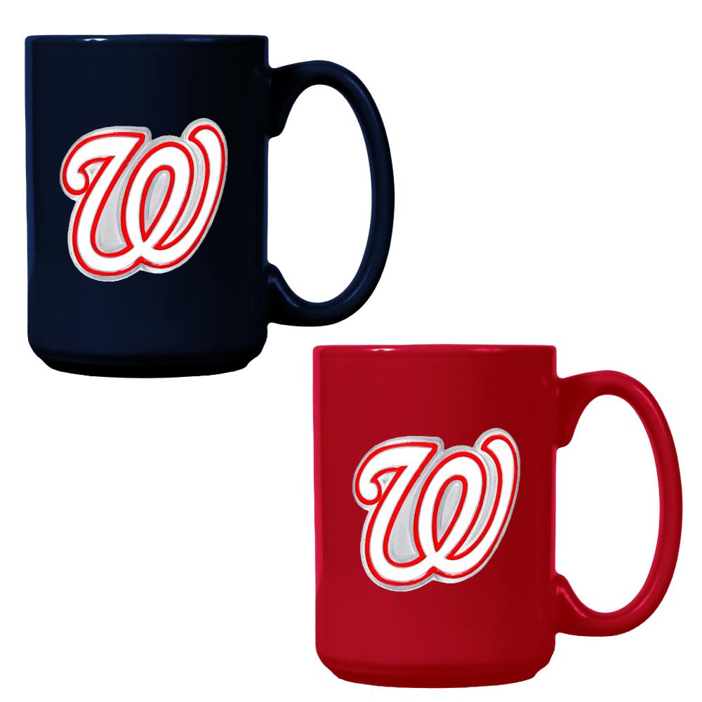 GREAT AMERICAN GMBGMR2161-4 15-fl oz Ceramic Multi Colored Mug Set of: 2