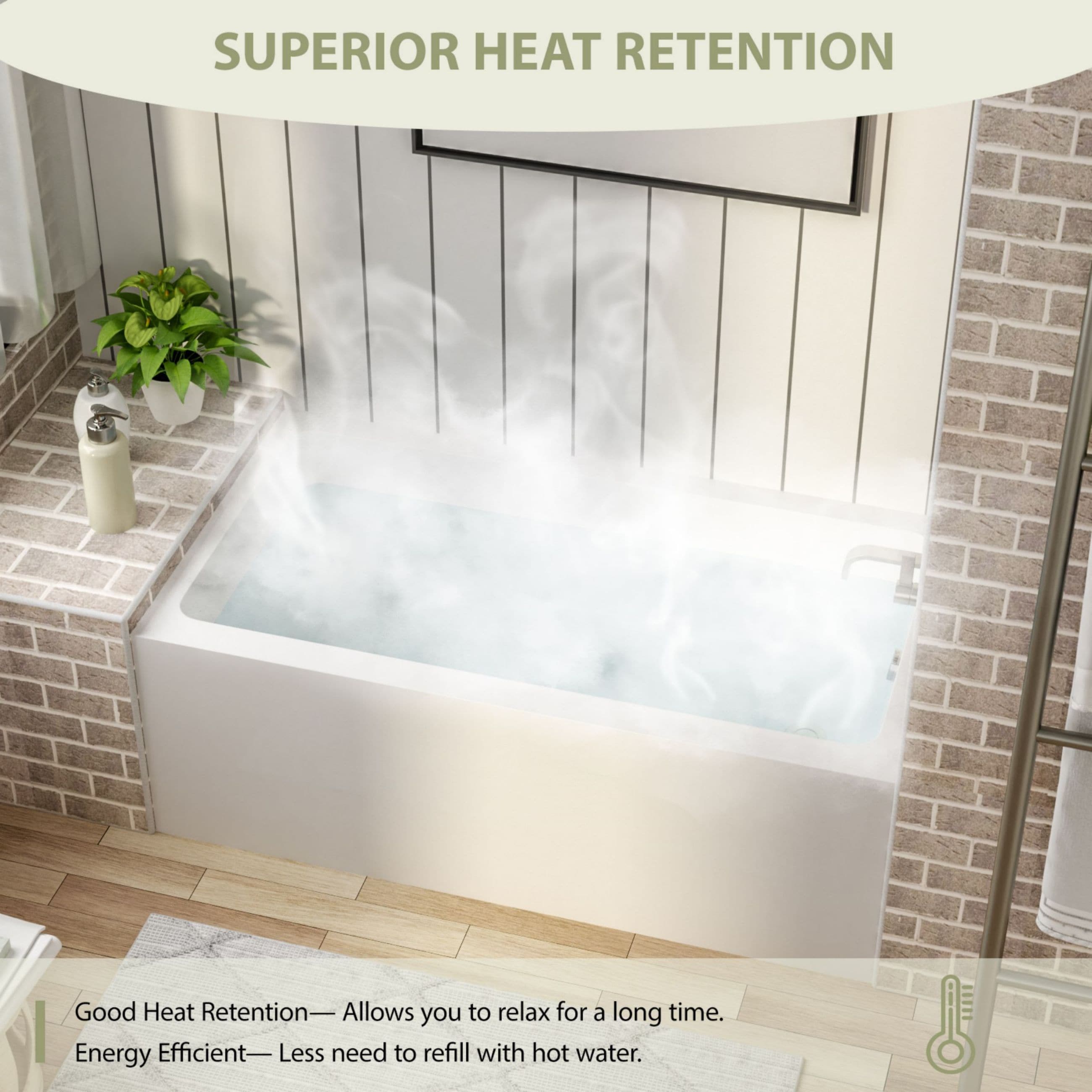 LIVIZA LBTY-VZ28R-60 bathtubs - View #6