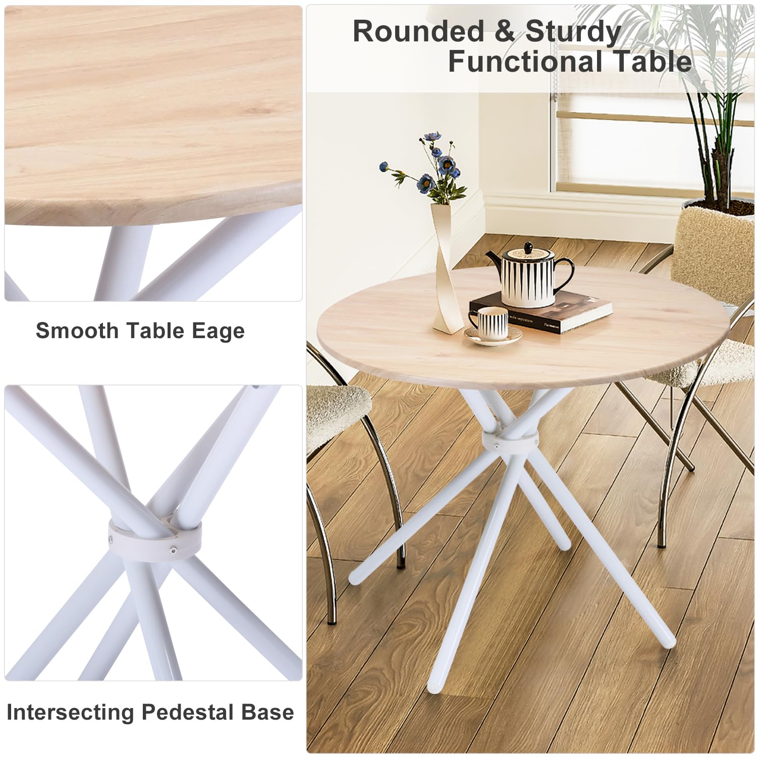 Homy Casa FONTANA OK WH Dining-Tables - View #4