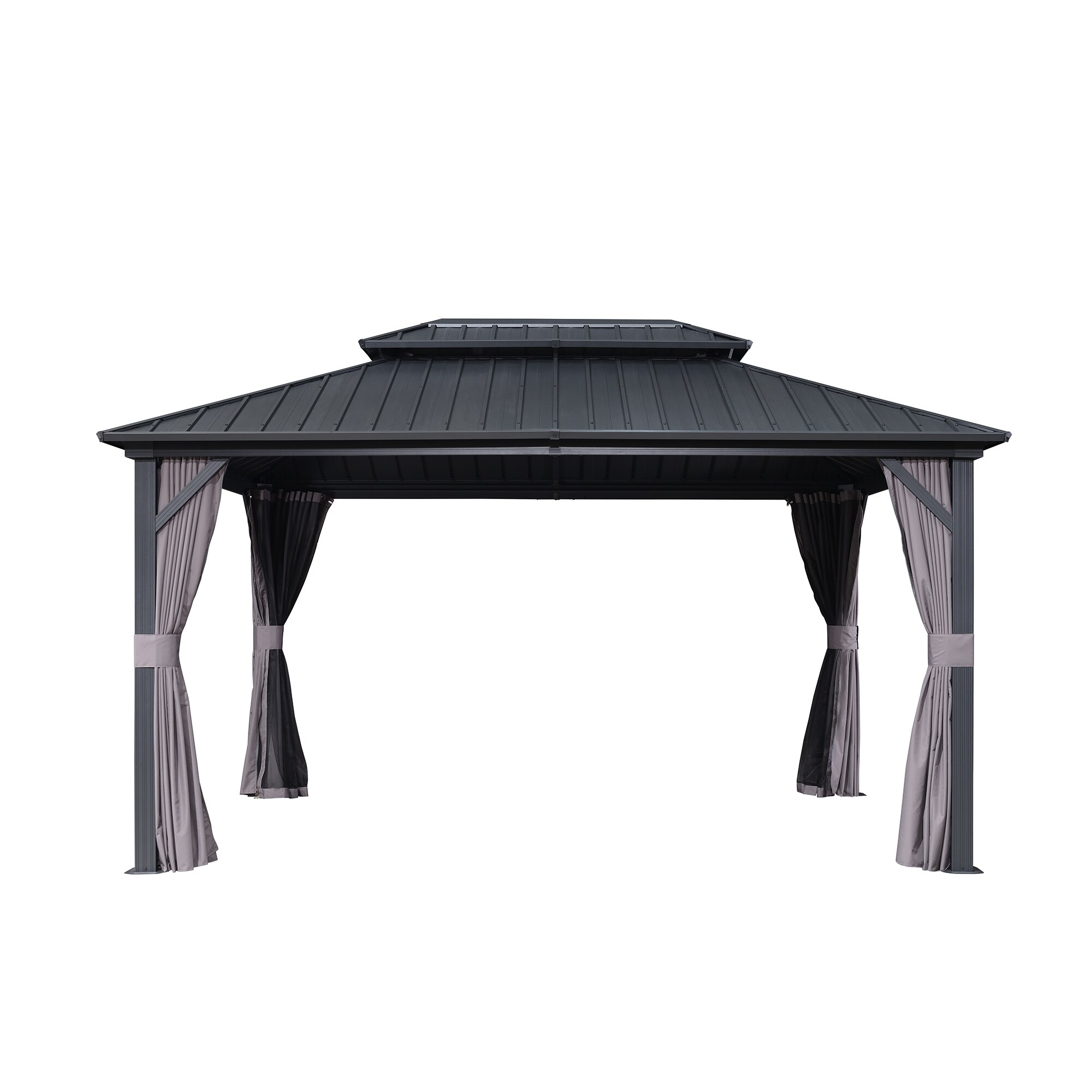 PURPLE LEAF LS04JJG1014 Wood-Resin-Gazebos - View #2