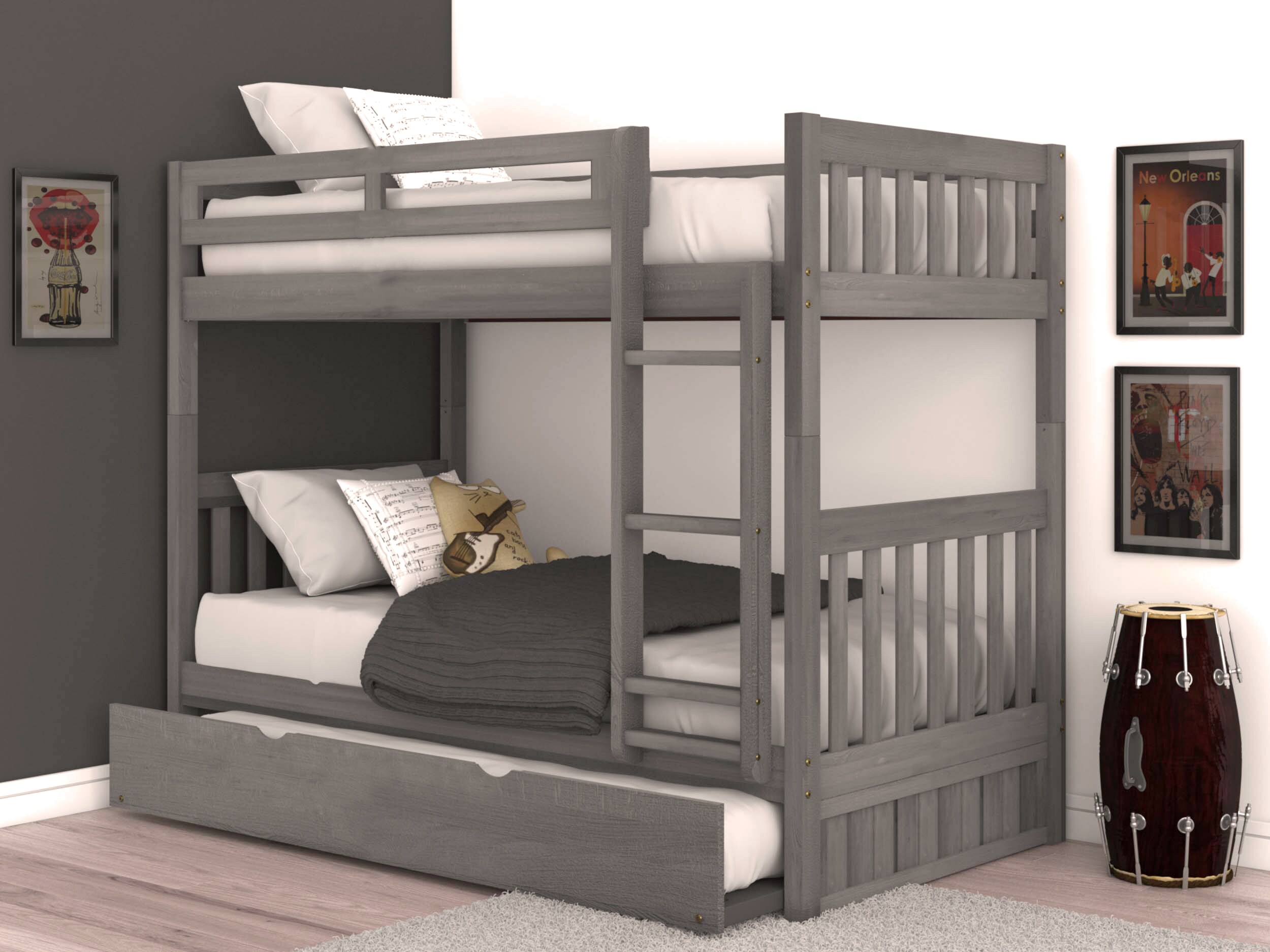 A Furniture Classics 83211TRU-22 Bunk-Beds - View #2