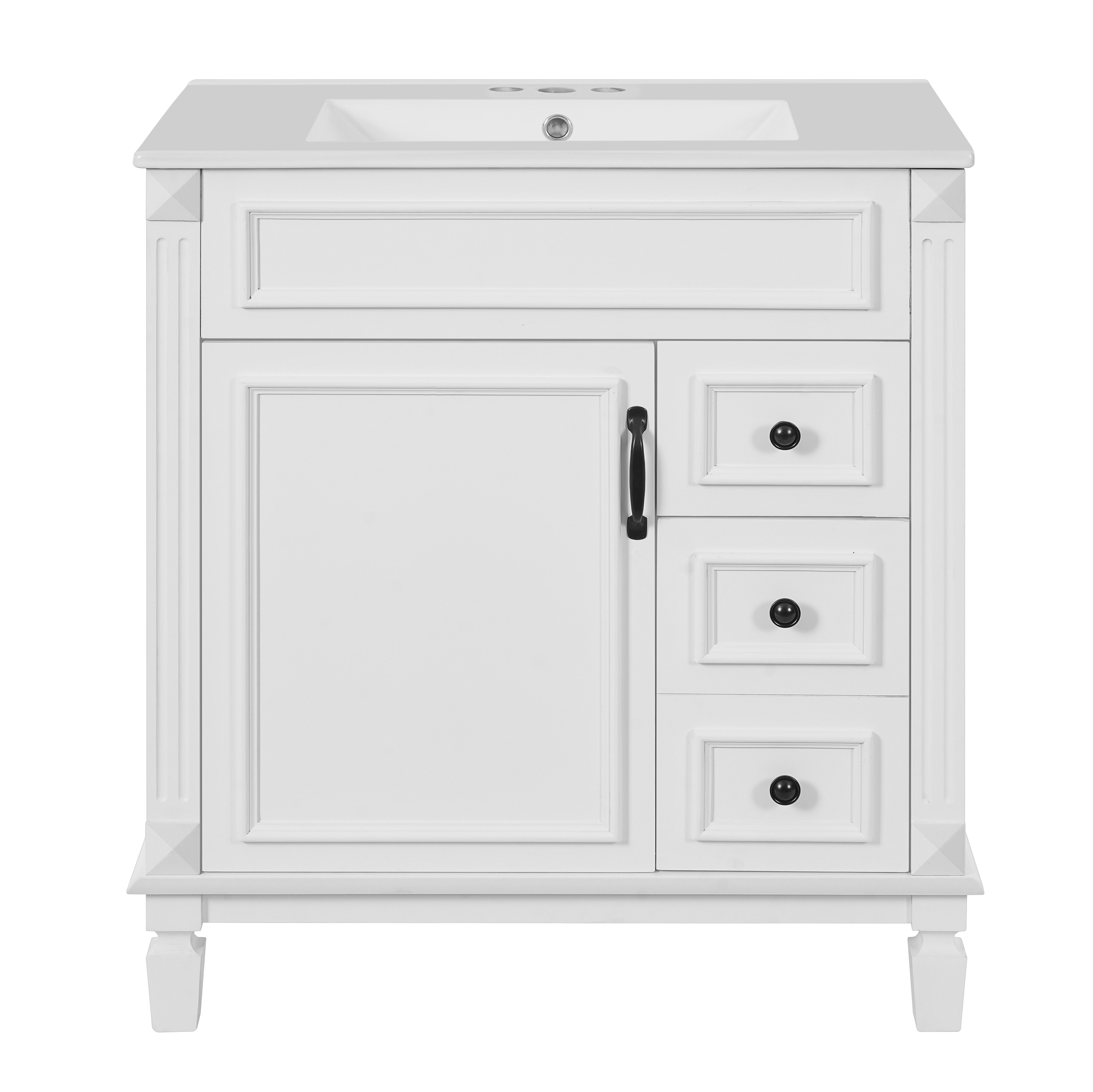 WELLFOR C710-P323323K Bath-Vanity-Combo - View #5