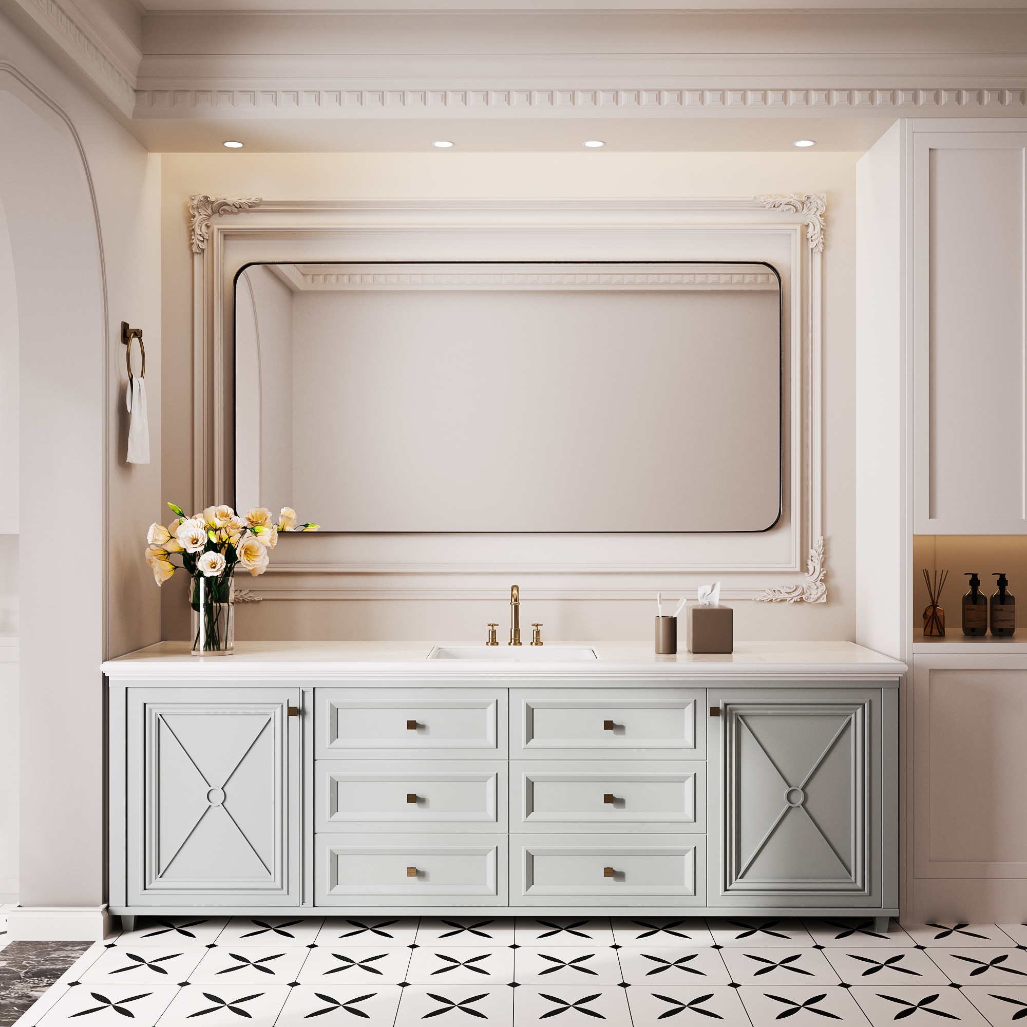 FurniFusion SF-Y-7236-B Decor-Mirrors - View #4