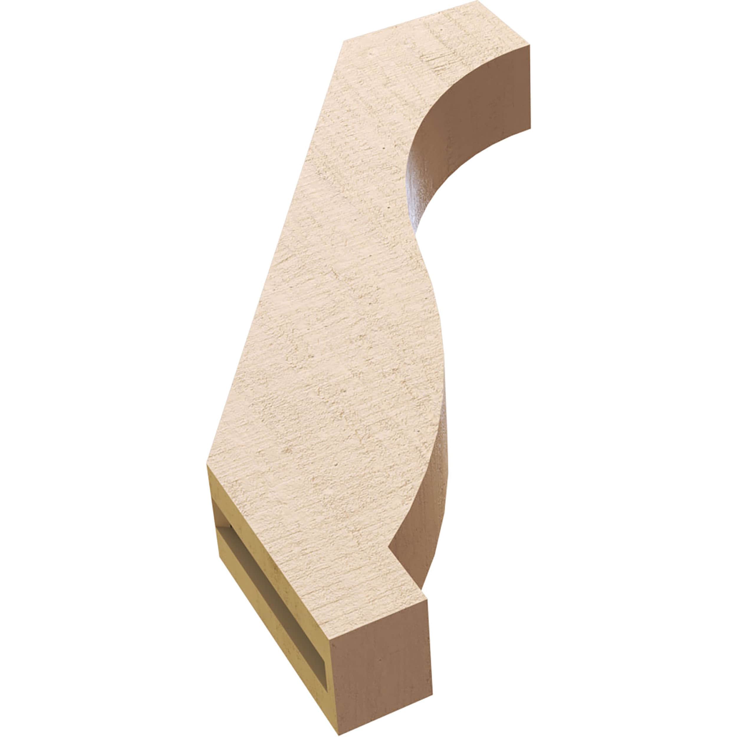 Ekena Millwork BRCUR03X16X22BKRRCPR braces - View #13