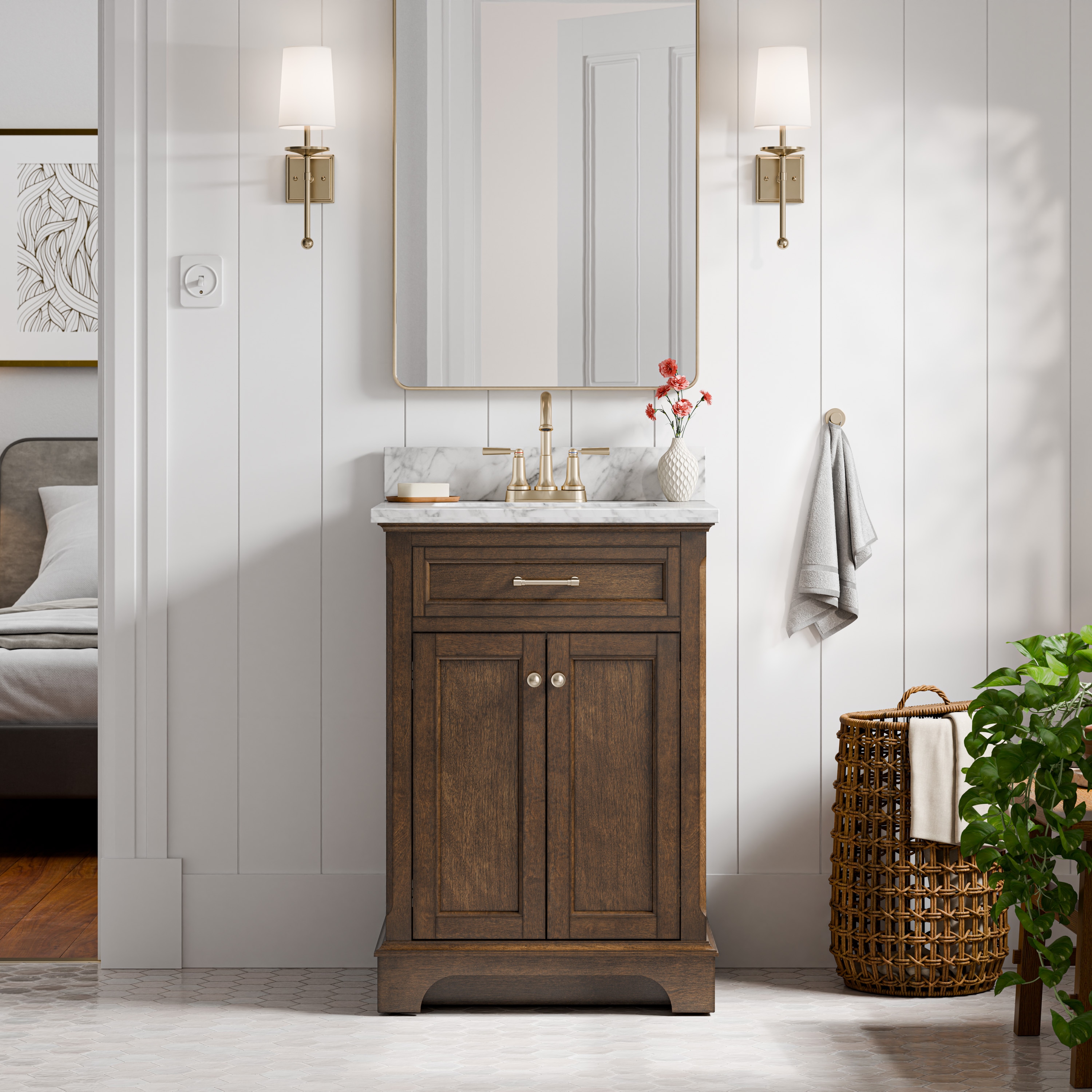 allen + roth 2026VA-24-372-900L Bath-Vanity-Combo - View #11