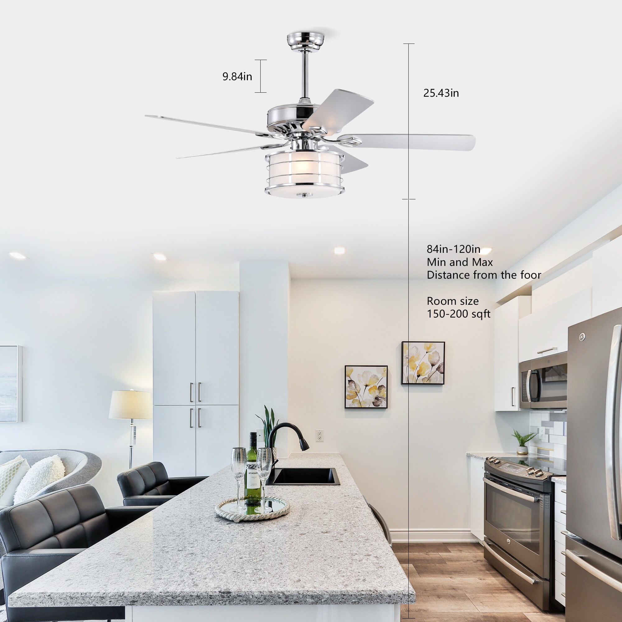 BABOOM BOM-2P15299-OR Ceiling-Fans - View #6