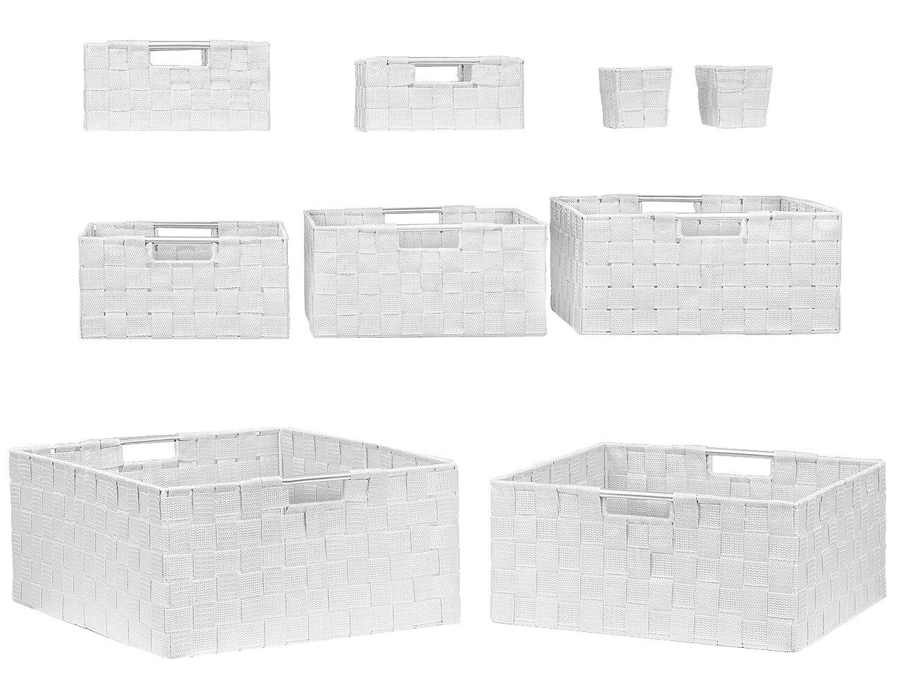 SORBUS WEV9-WH Bins-Baskets - View #5