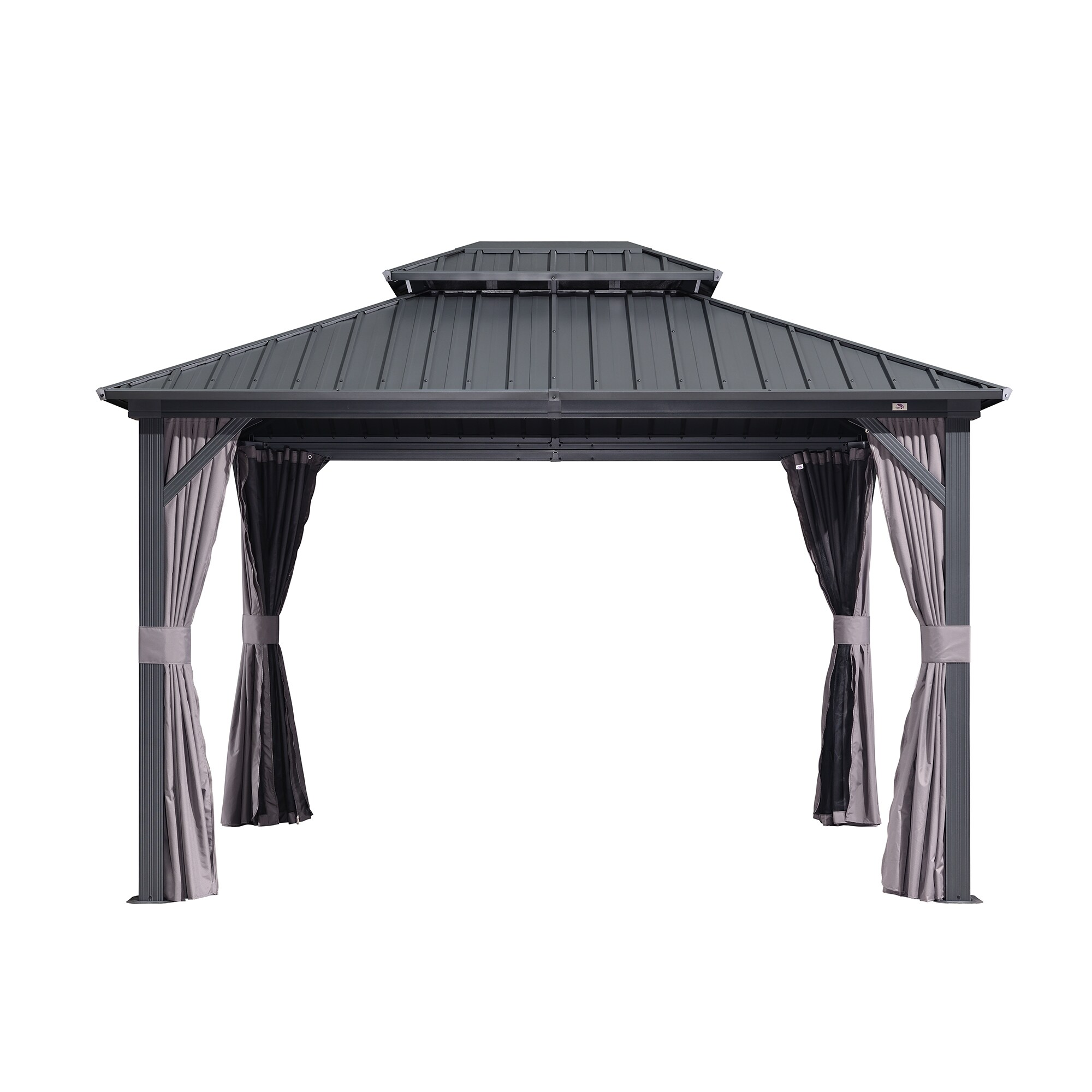 PURPLE LEAF LS04JJG1012 Wood-Resin-Gazebos - View #2
