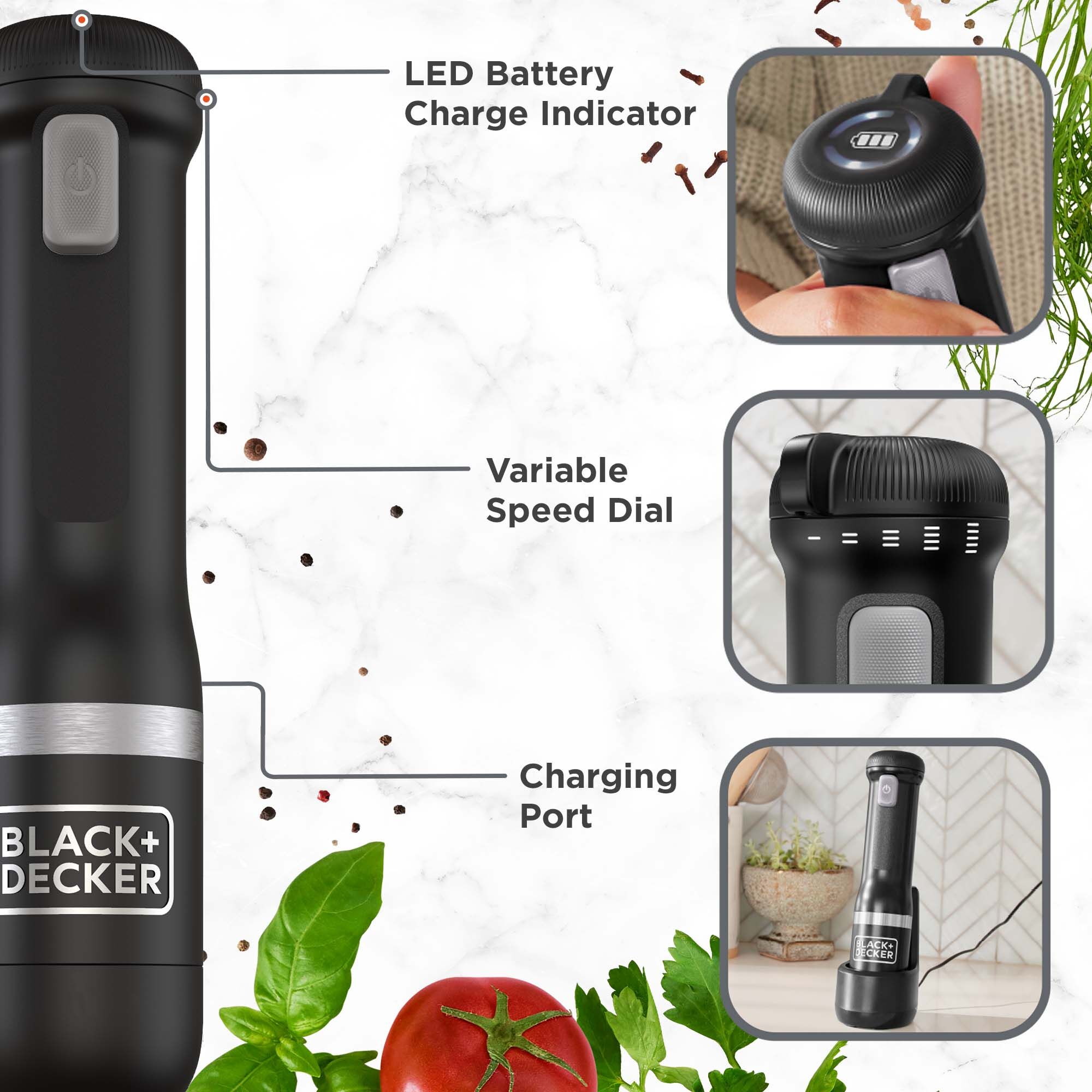 BLACK+DECKER Black Matte Cocktail Maker in the Specialty Small