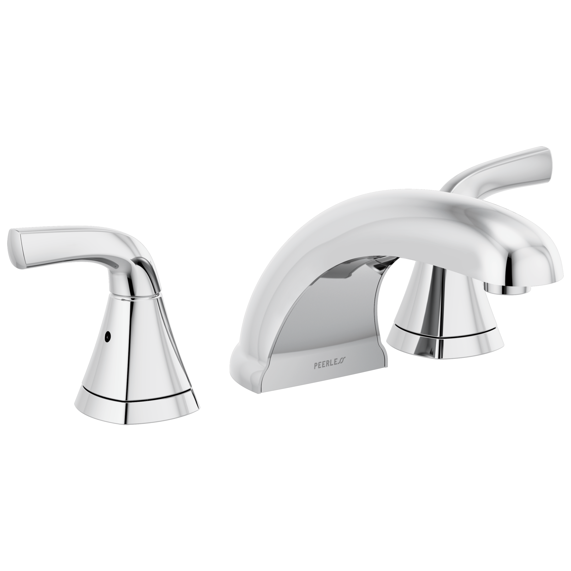 Peerless PTT4335 Parkwood Chrome 2-handle Deck-mount Roman Low-arc Bathtub Faucet