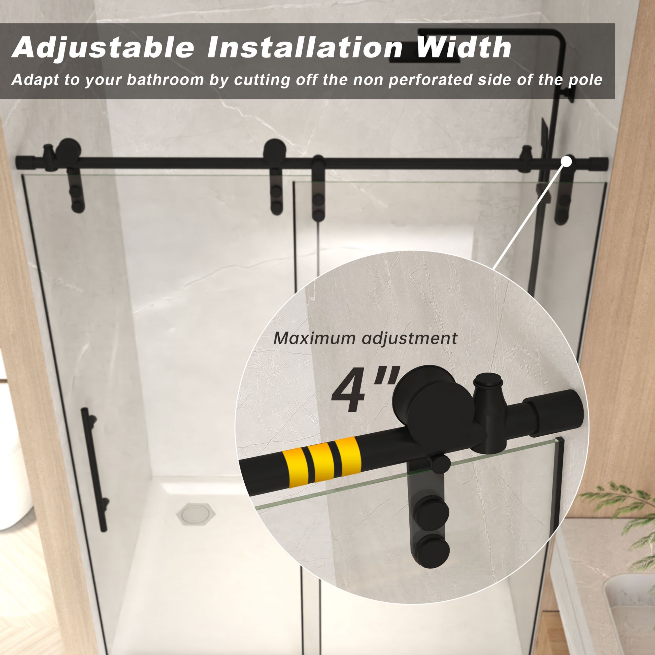LIVIZA LSH-YP1072 Shower-Doors - View #5