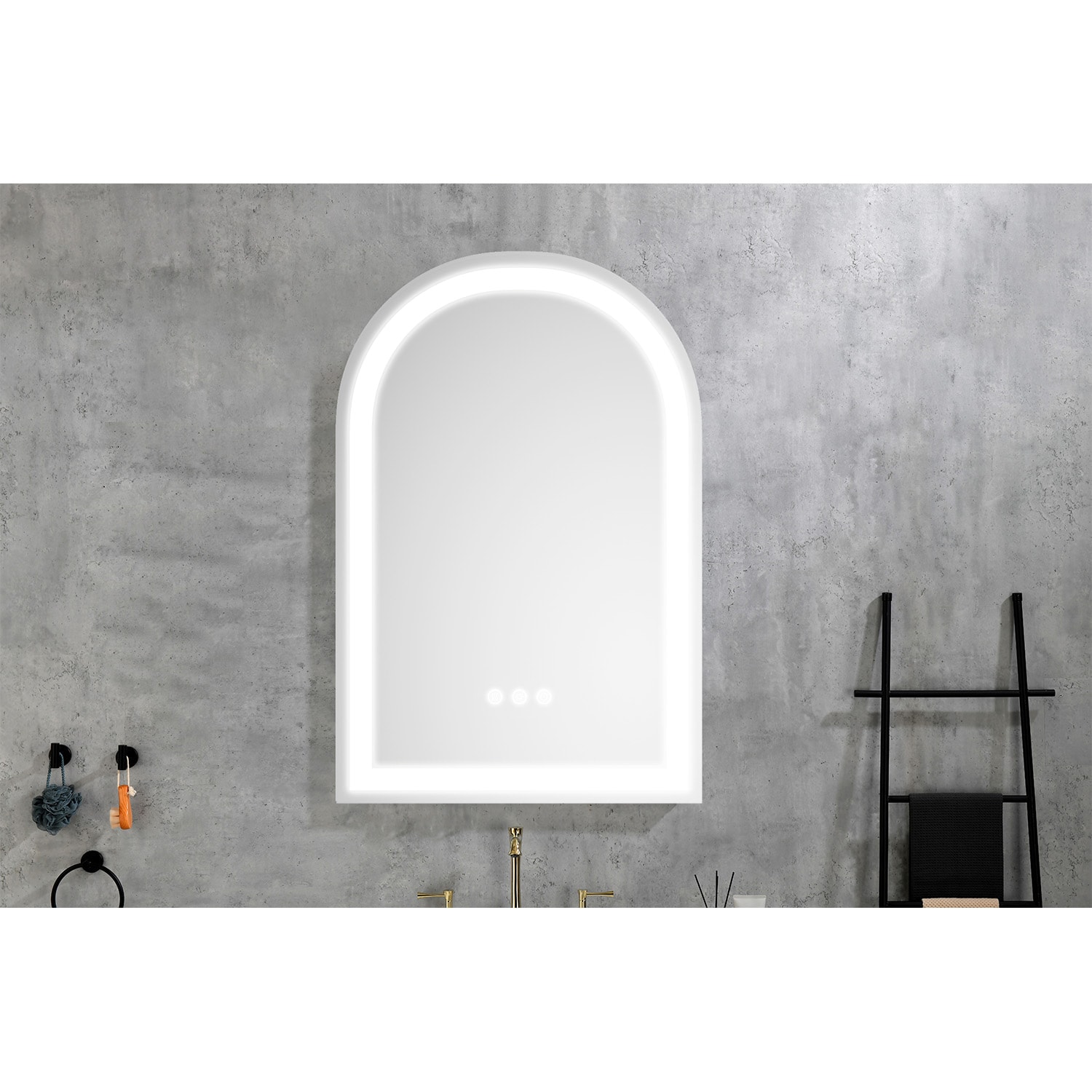 WELLFOR WA-MRAR-2638 Framed-Bath-Mirrors - View #2