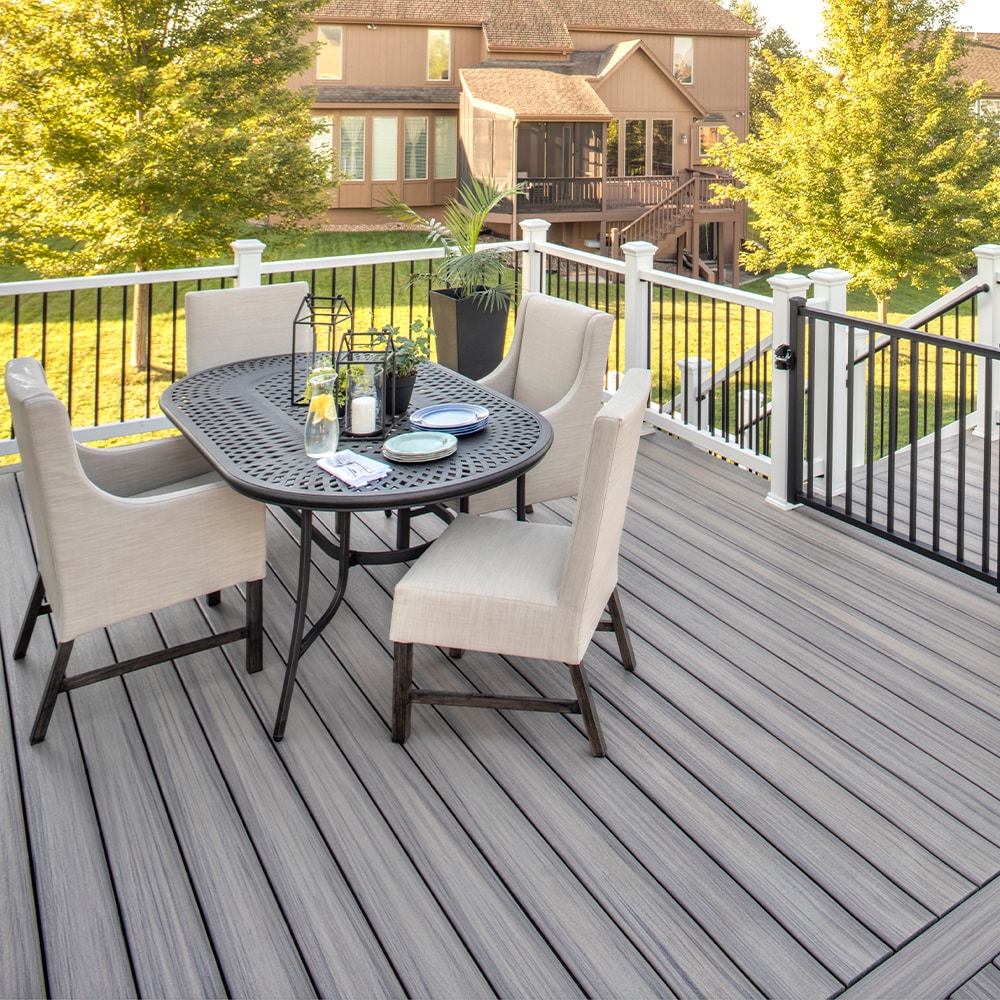 Trex Enhance Naturals 12-ft Rocky Harbor Grooved Composite Deck Board ...