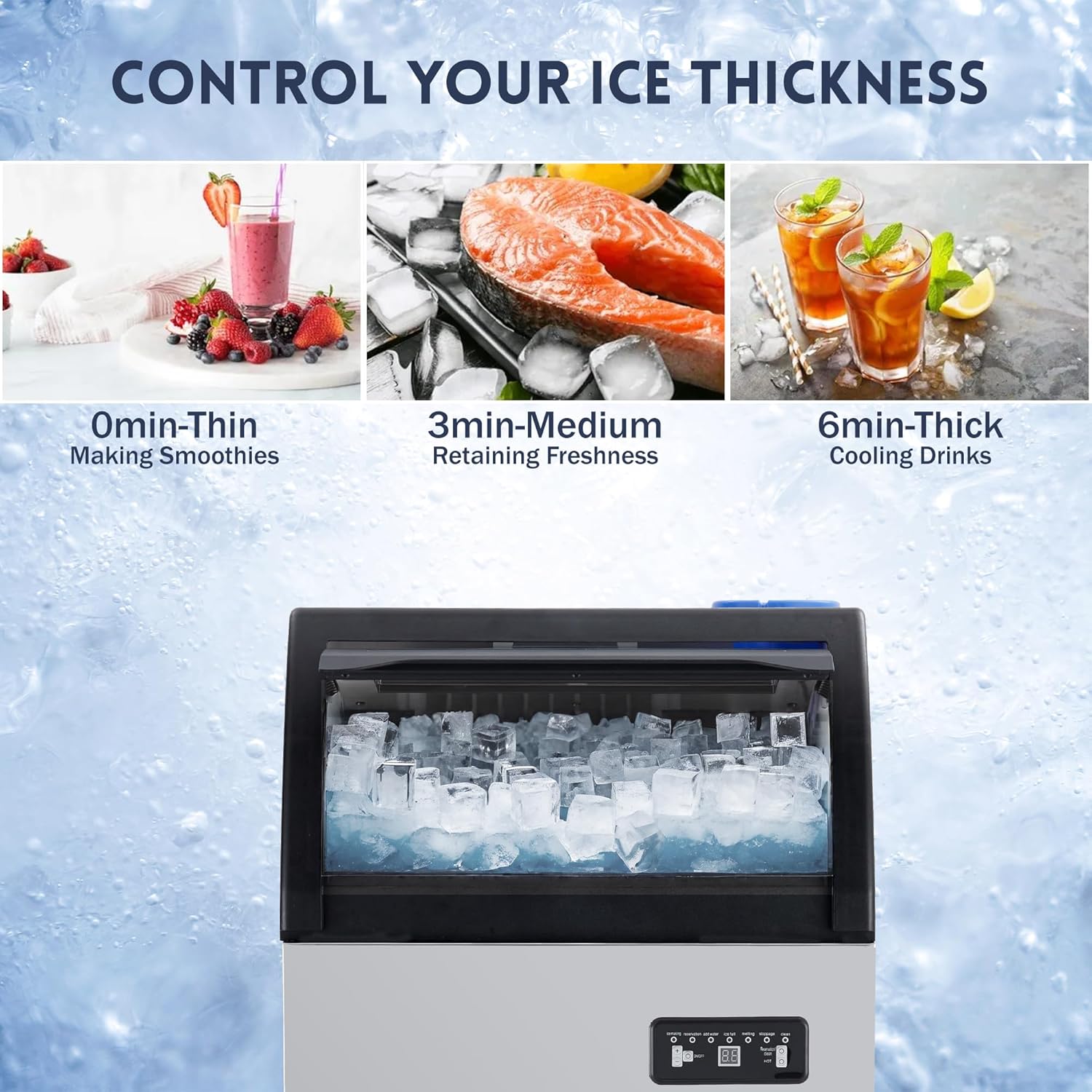 Qeetex ZBJPHO12LCK166 Ice-Makers - View #3