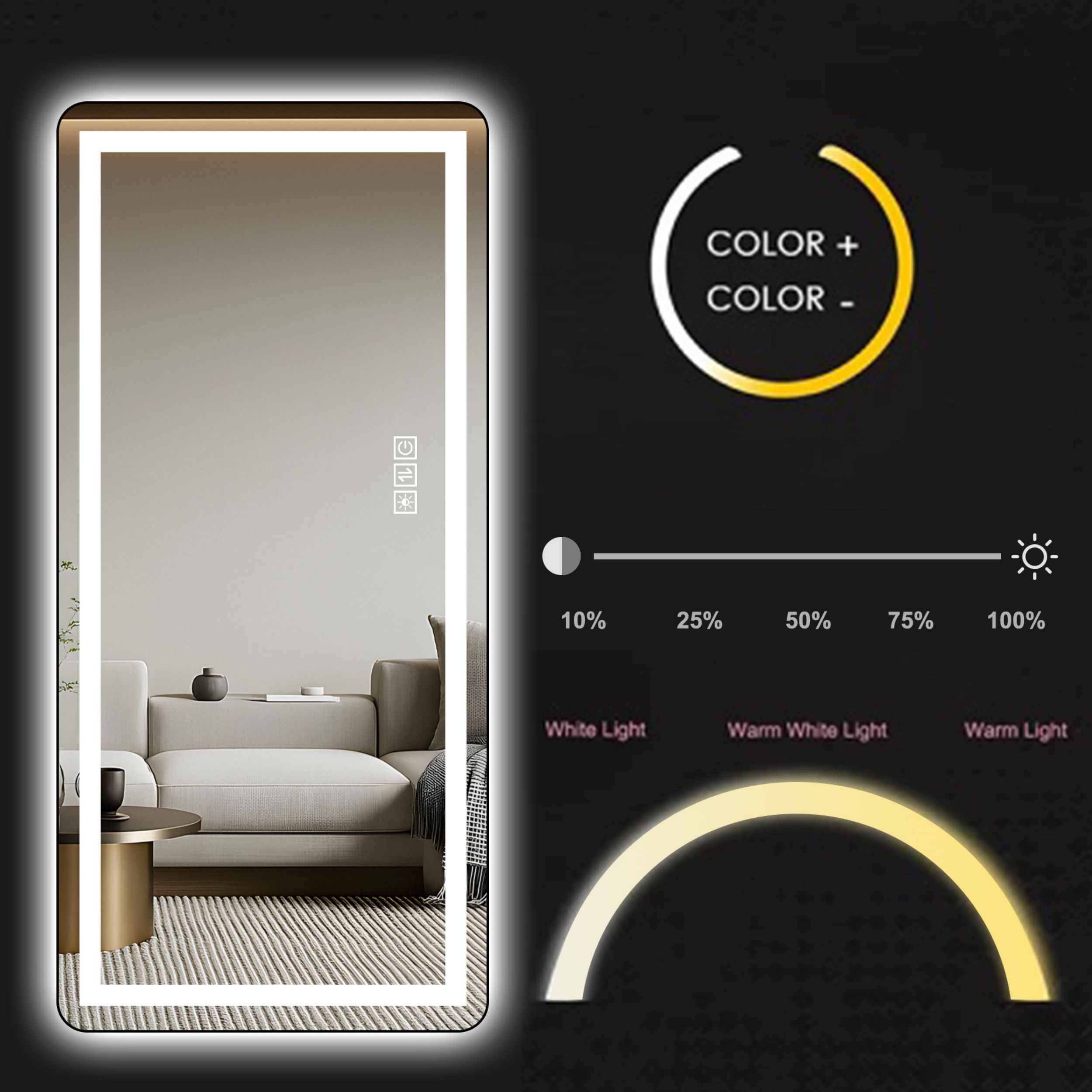 Poinic LS-PLD6421FD Decor-Mirrors - View #3