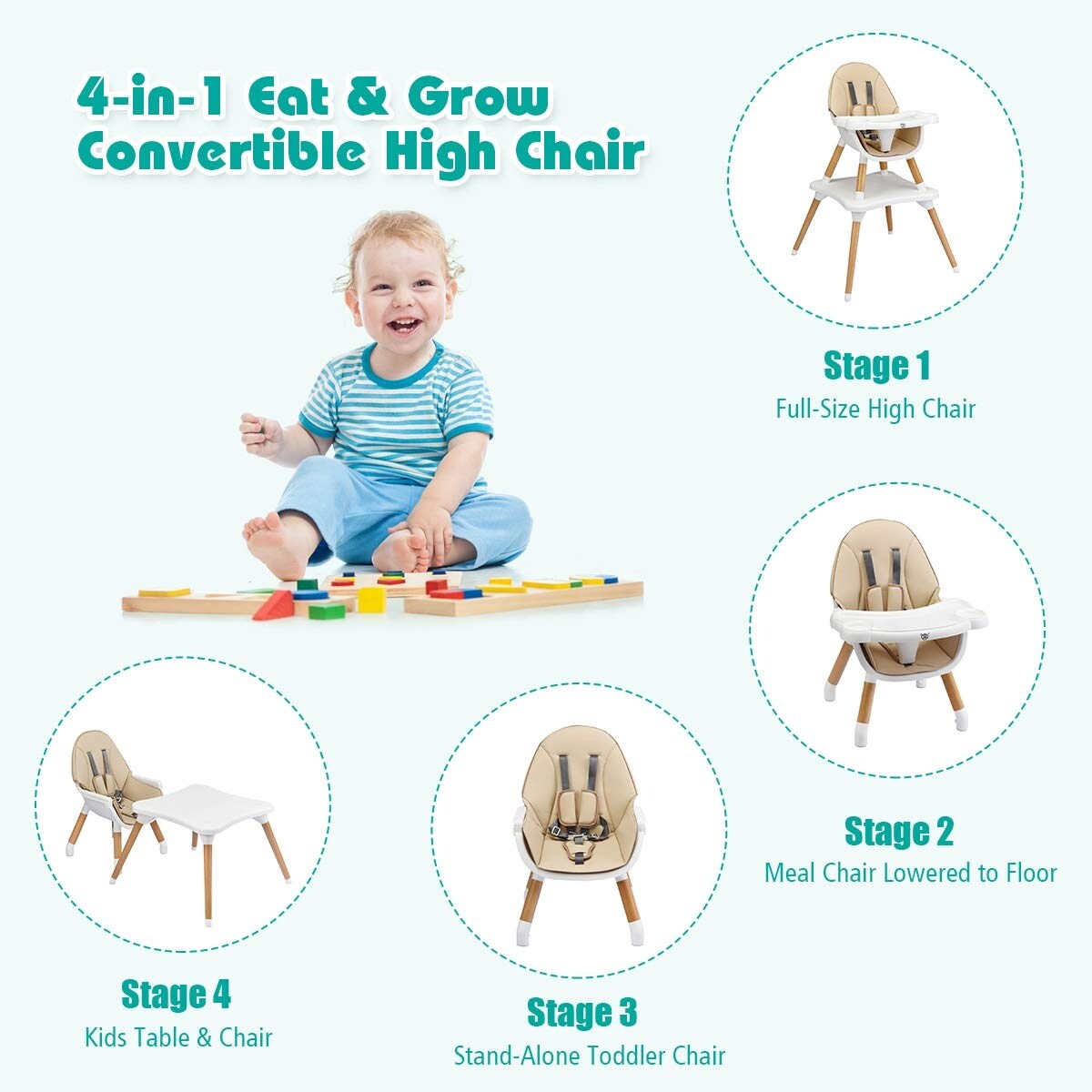 CASAINC WF-HYSN-0484SA Kids-Chairs - View #8