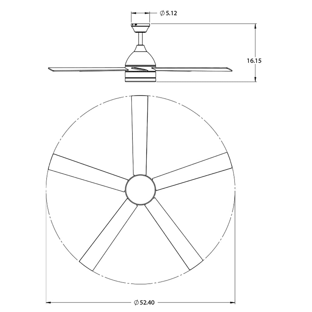 AFX MDXN525LACSNSL-WS Ceiling-Fans - View #2