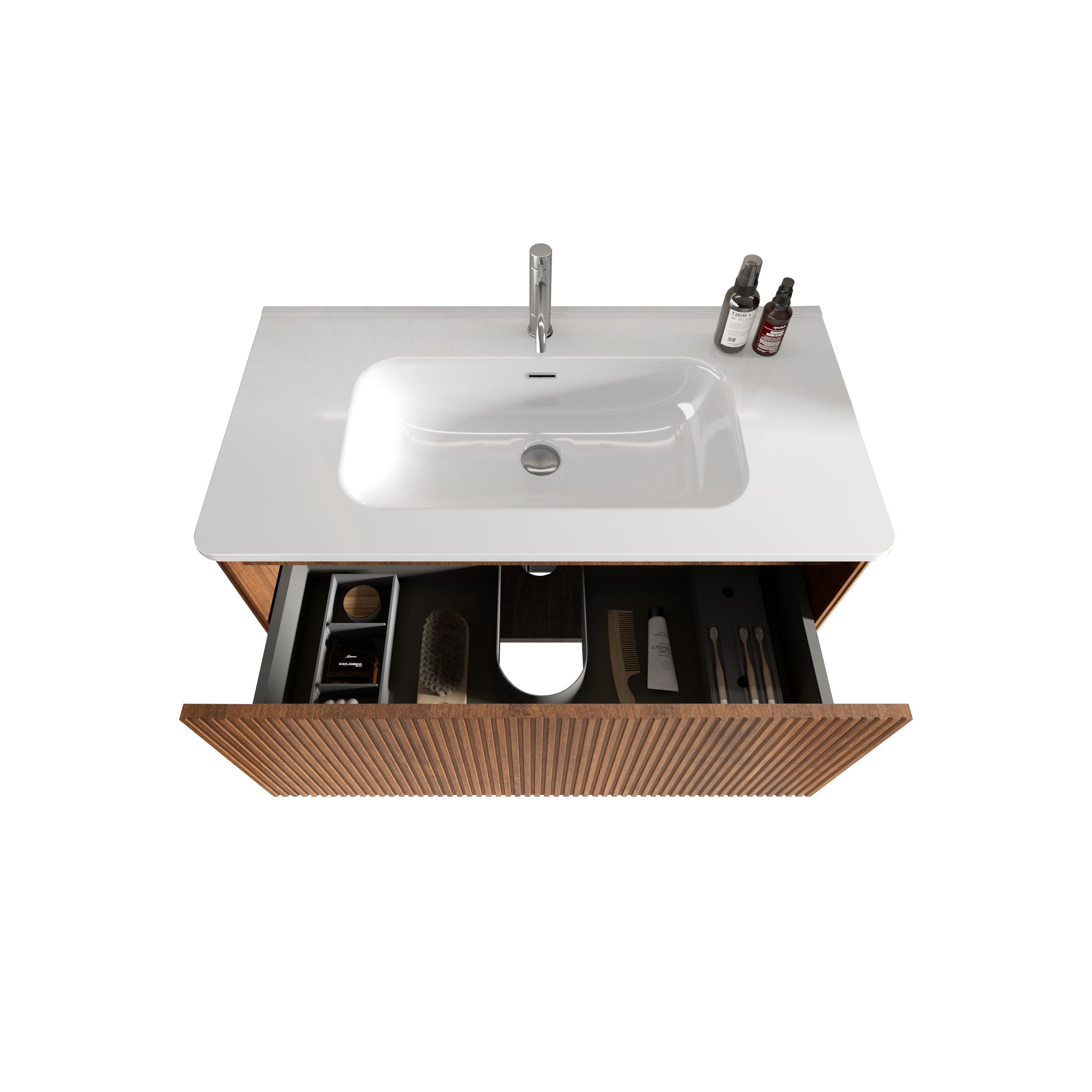 WELLFOR WA8448DH Bath-Vanity-Combo - View #8