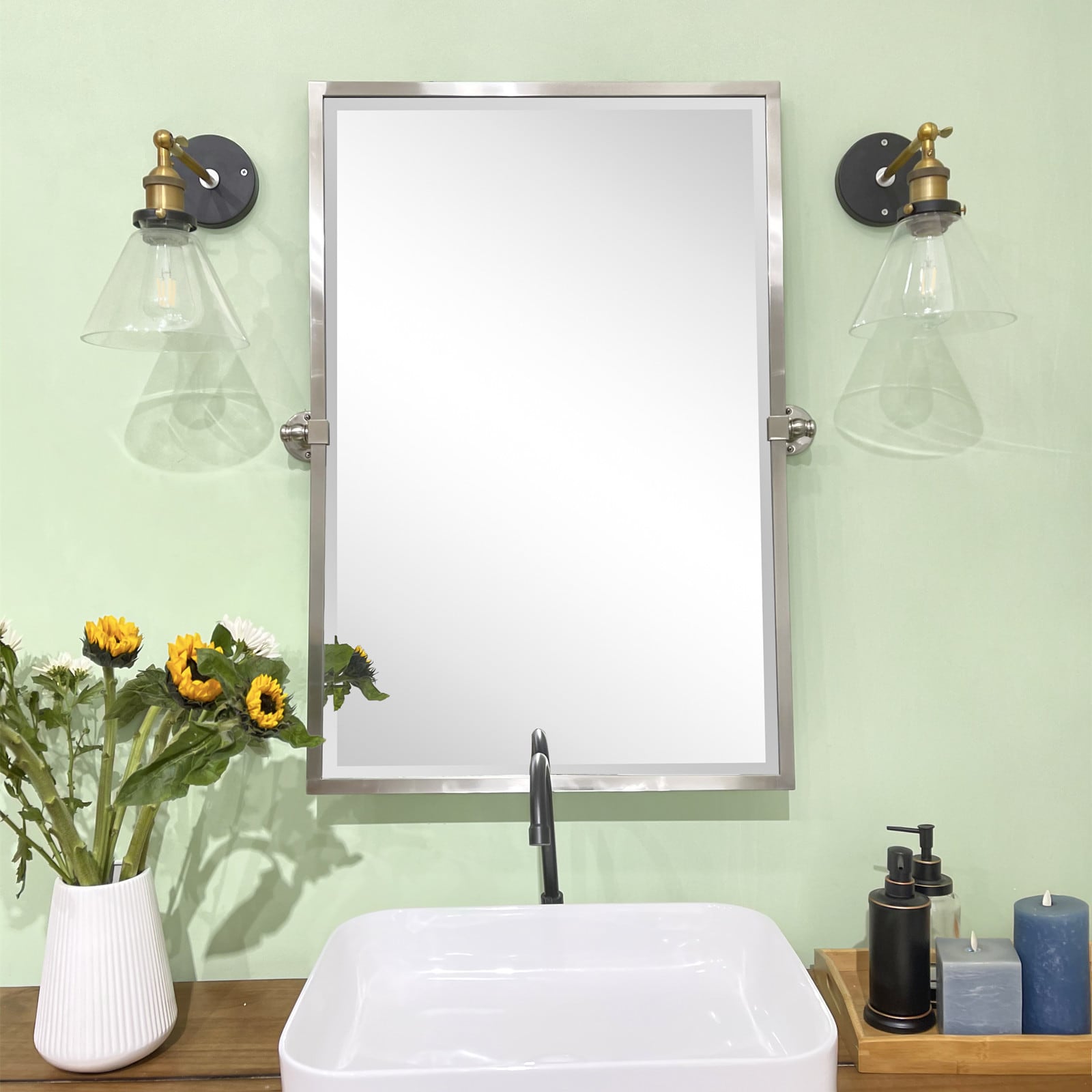 TEHOME GC-00164 Framed-Bath-Mirrors - View #3