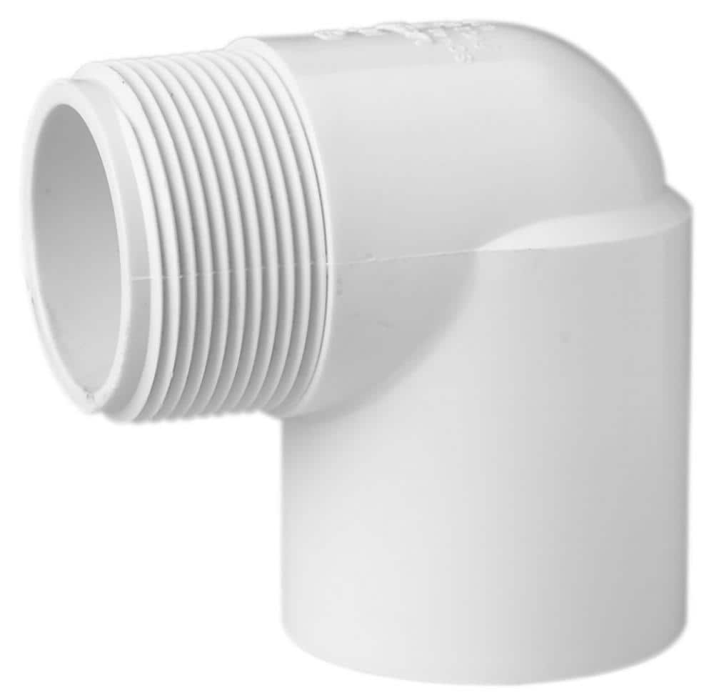 LASCO 3/4-in x 1/2-in 90-Degree PVC Elbow in the PVC Pipe & Fittings  department at